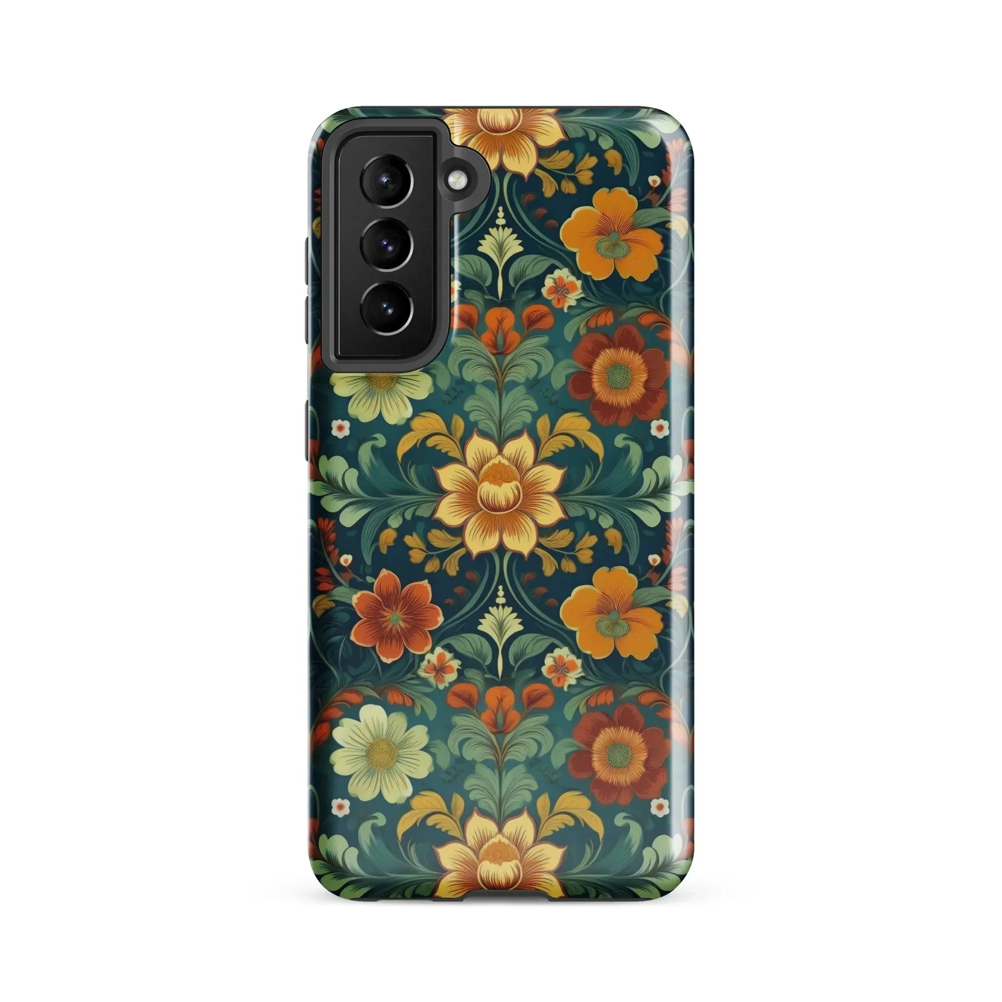 Norwegian Rosemaling Tough Samsung® Case - The Global Wanderer