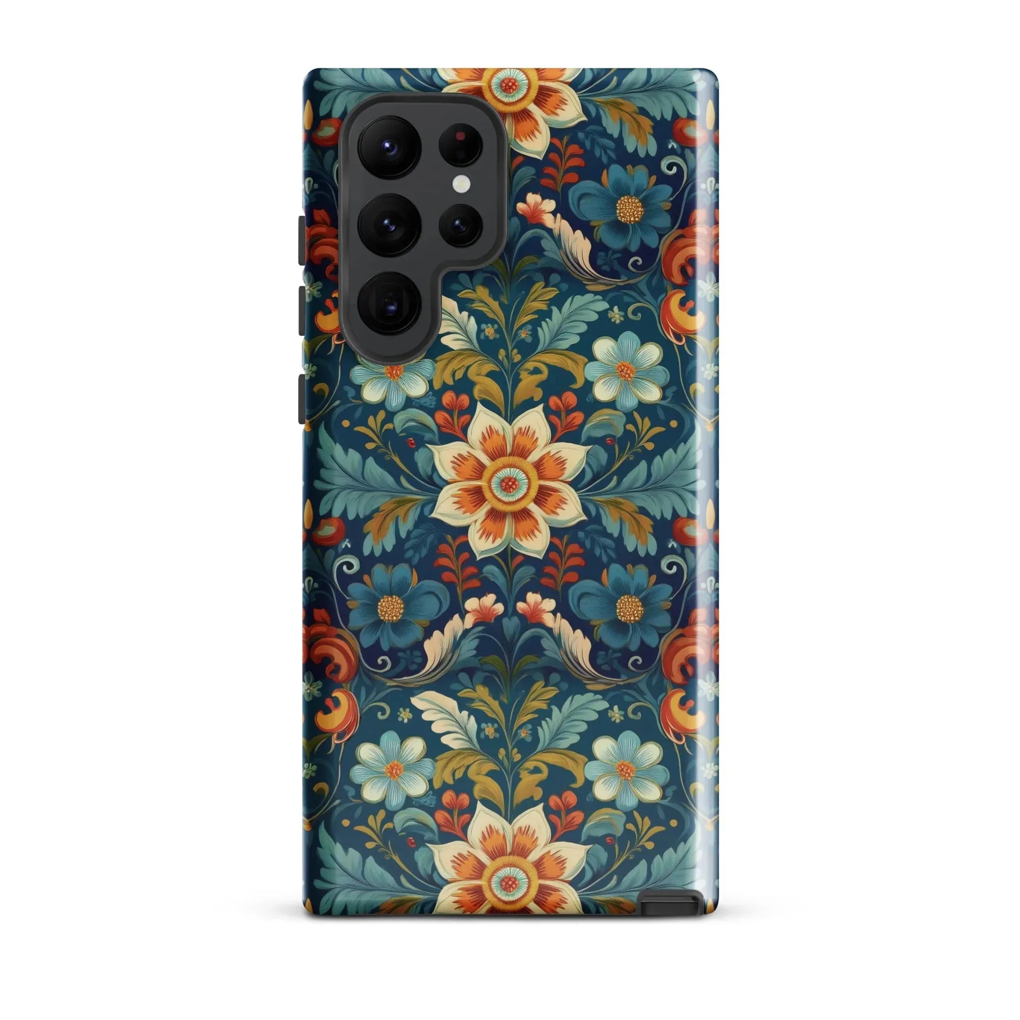 Norwegian Rosemaling Tough Samsung® Case - The Global Wanderer