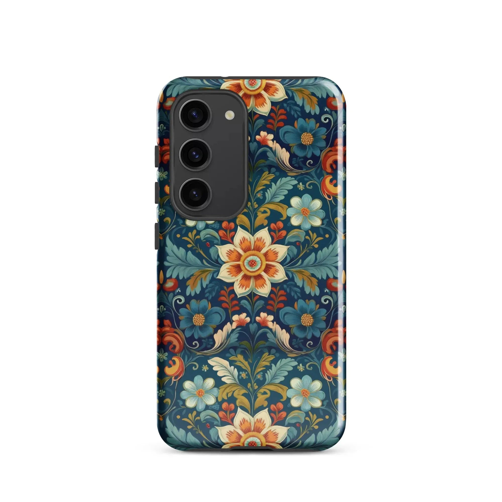 Norwegian Rosemaling Tough Samsung® Case - The Global Wanderer