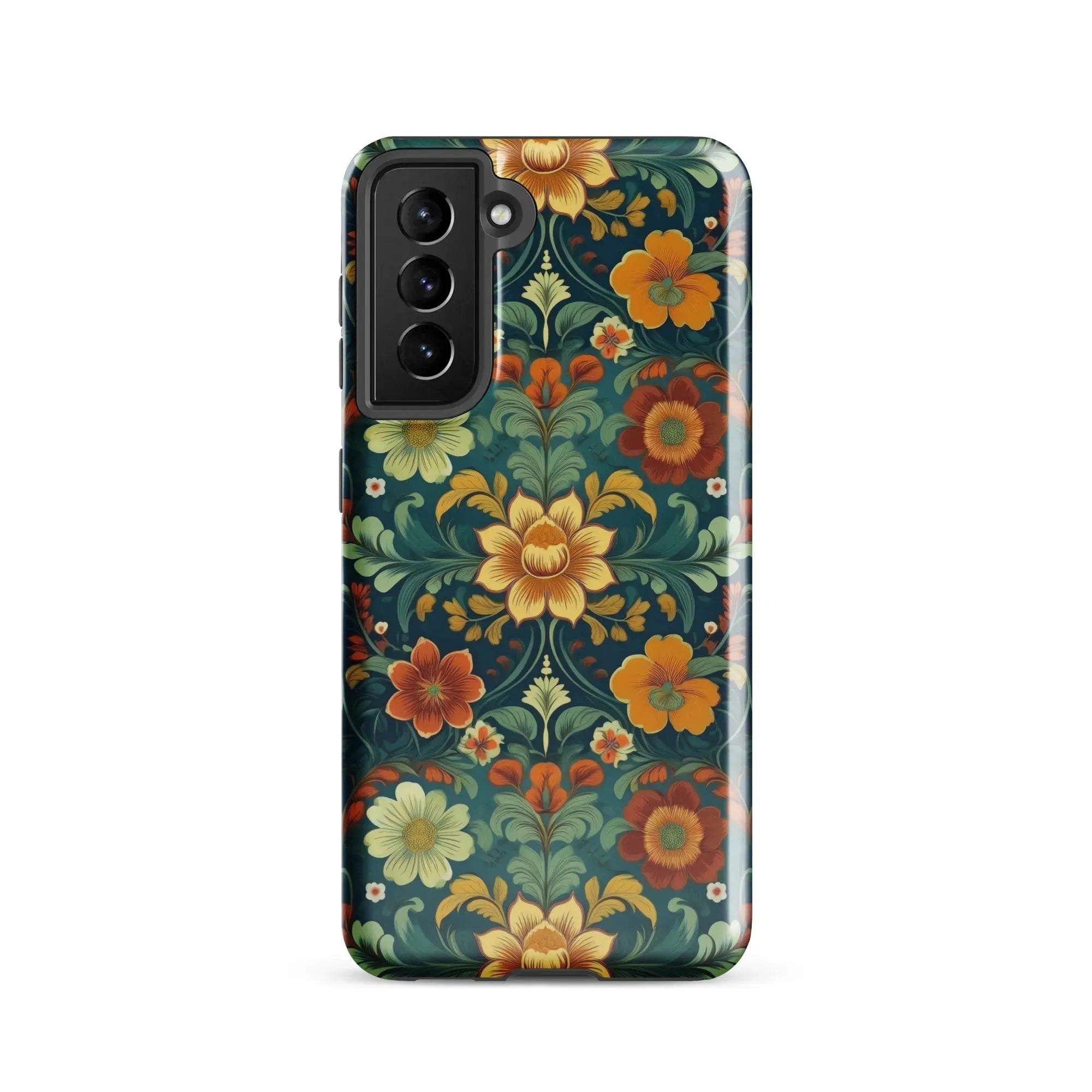 Norwegian Rosemaling Tough Samsung® Case - The Global Wanderer