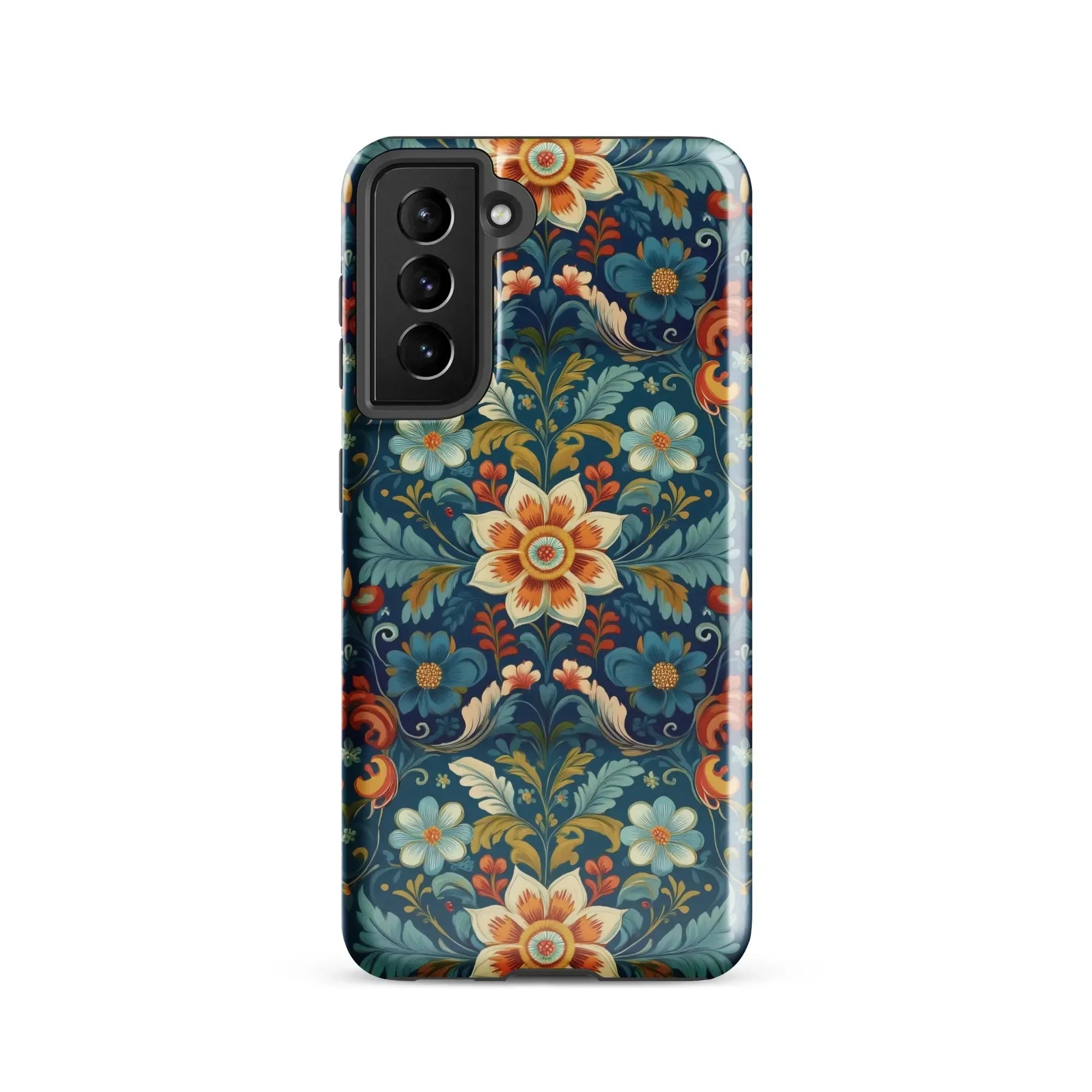 Norwegian Rosemaling Tough Samsung® Case - The Global Wanderer