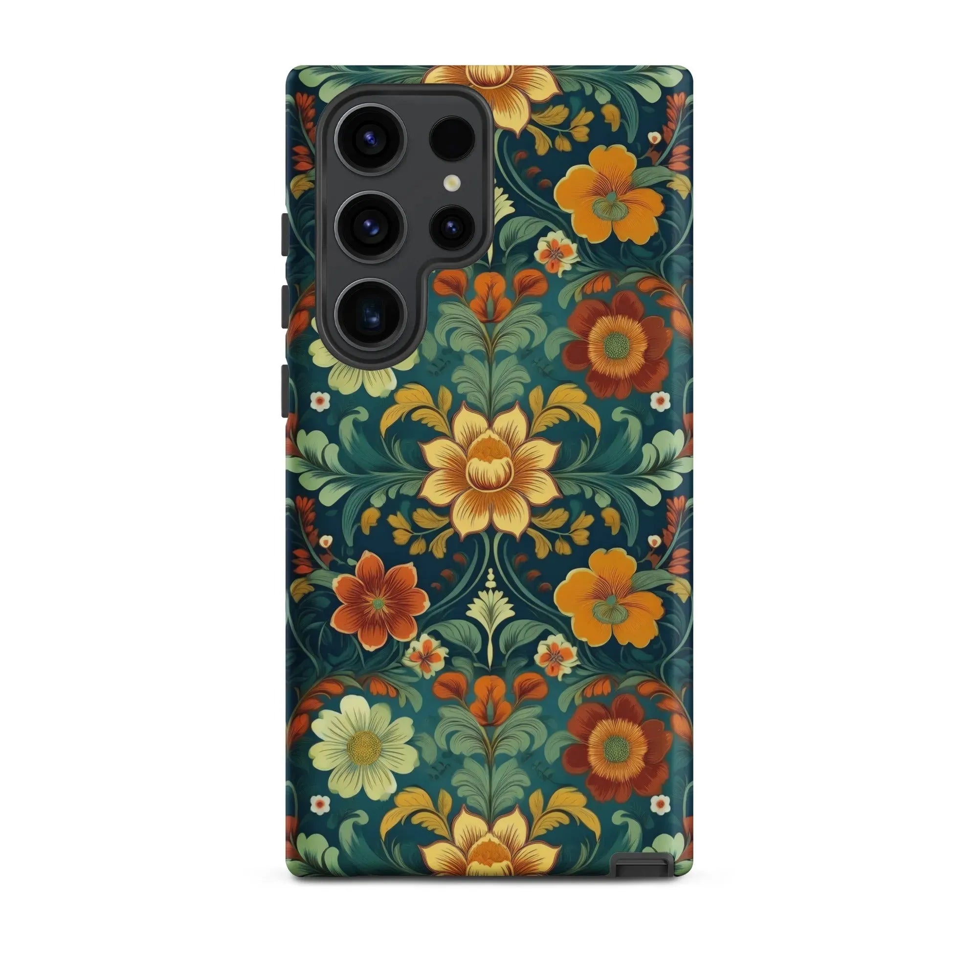 Norwegian Rosemaling Tough Samsung® Case - The Global Wanderer