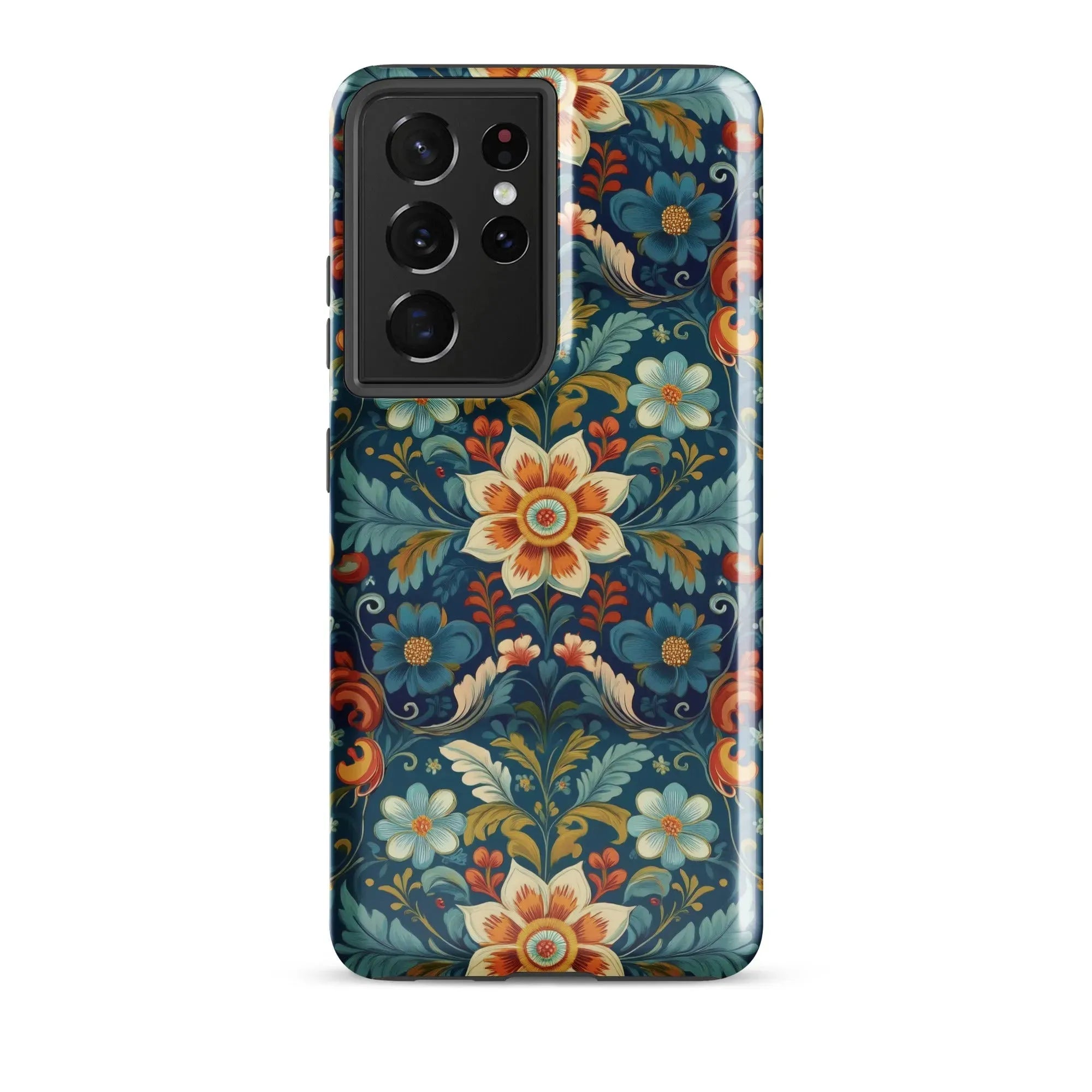Norwegian Rosemaling Tough Samsung® Case - The Global Wanderer