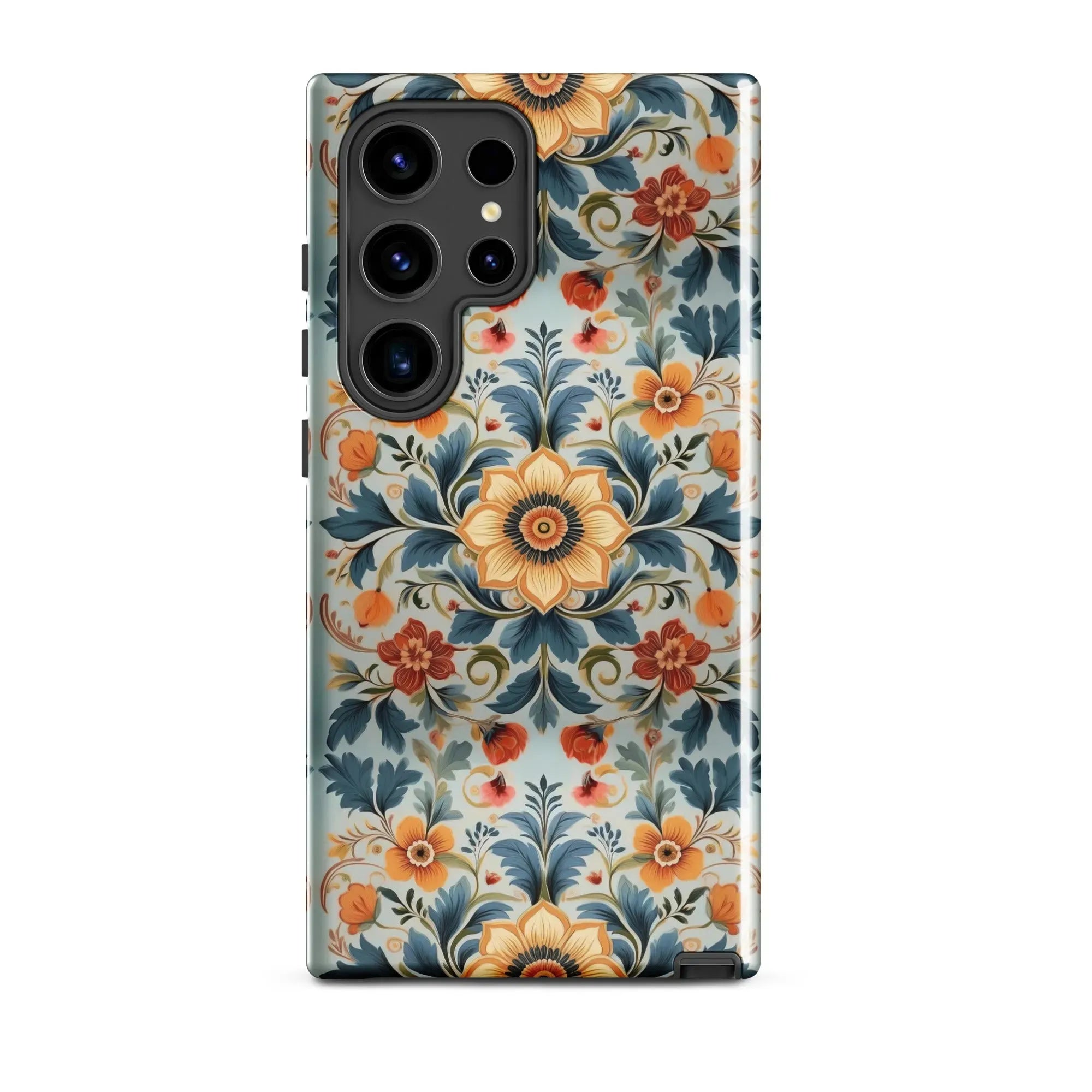 Norwegian Rosemaling Tough Samsung® Case - The Global Wanderer