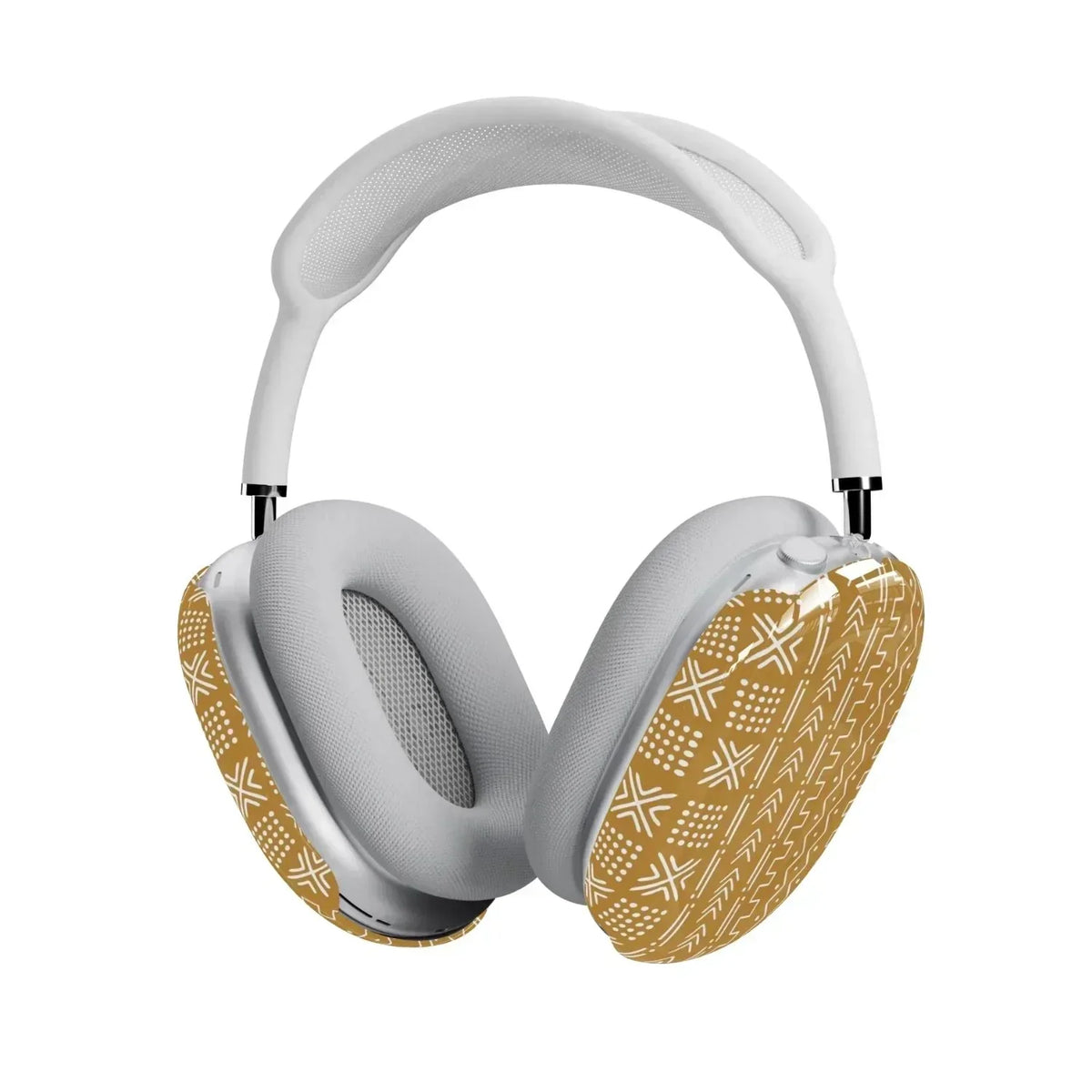 Savanna Ochre Mud Cloth AirPods Max Case - The Global Wanderer