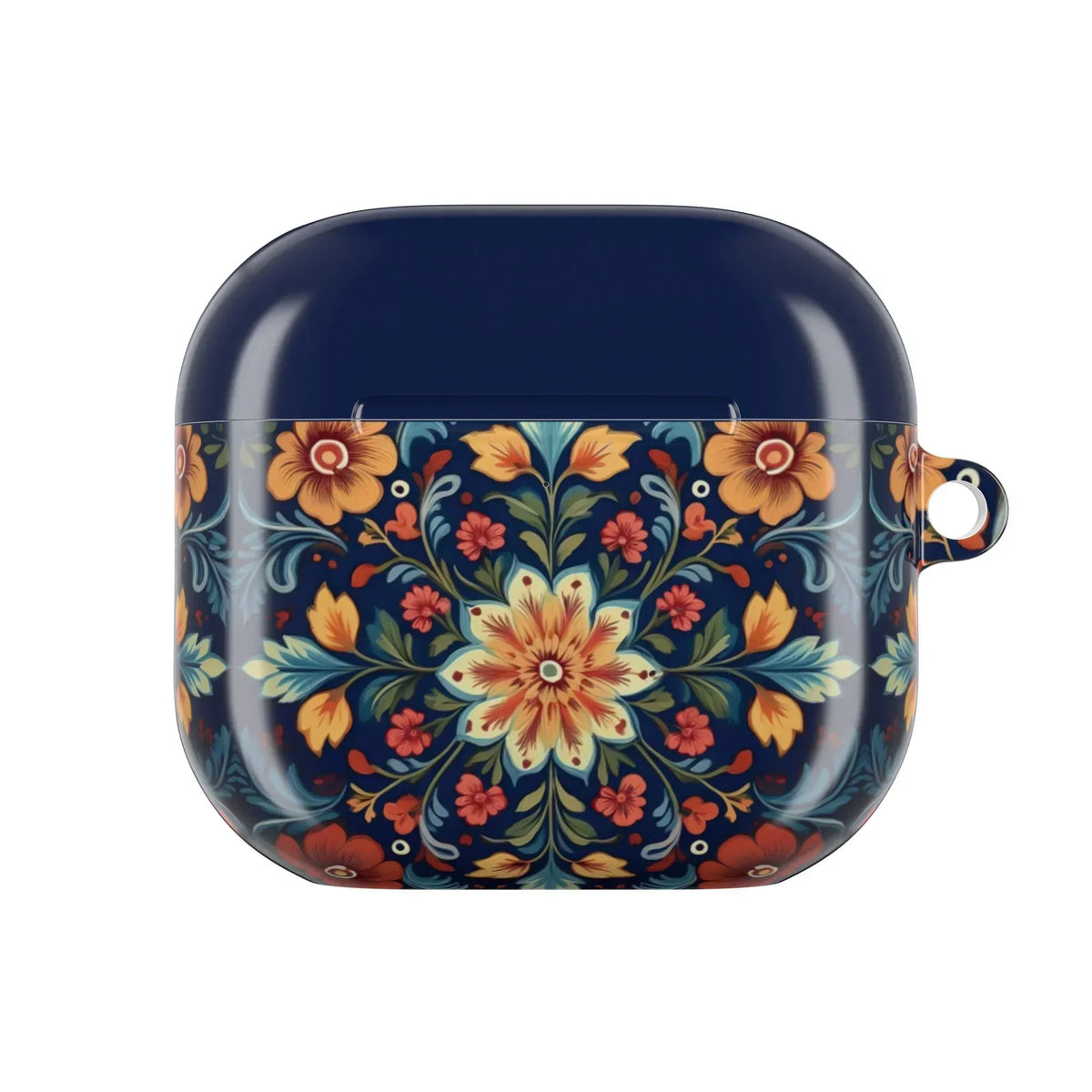 Oslo Midnight Rosemaling AirPods 4 Case - The Global Wanderer
