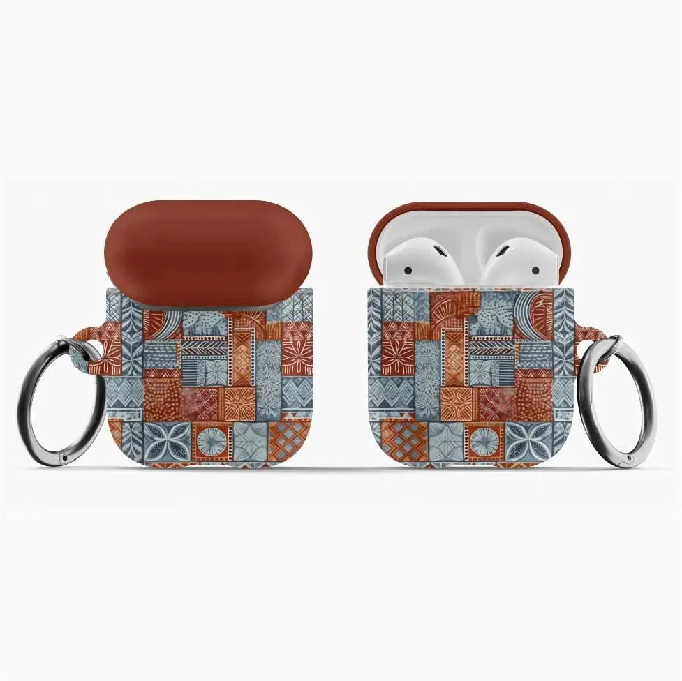 Pacific Islands Tapa Cloth AirPod Pro Case - The Global Wanderer