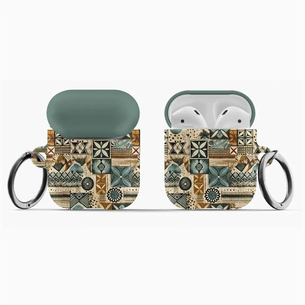 Pacific Islands Tapa Cloth AirPod Pro Case - The Global Wanderer