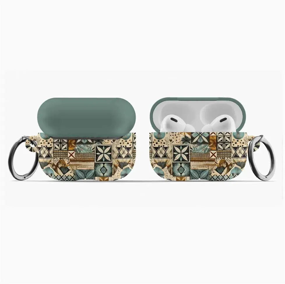 Pacific Islands Tapa Cloth AirPod Pro Case - The Global Wanderer