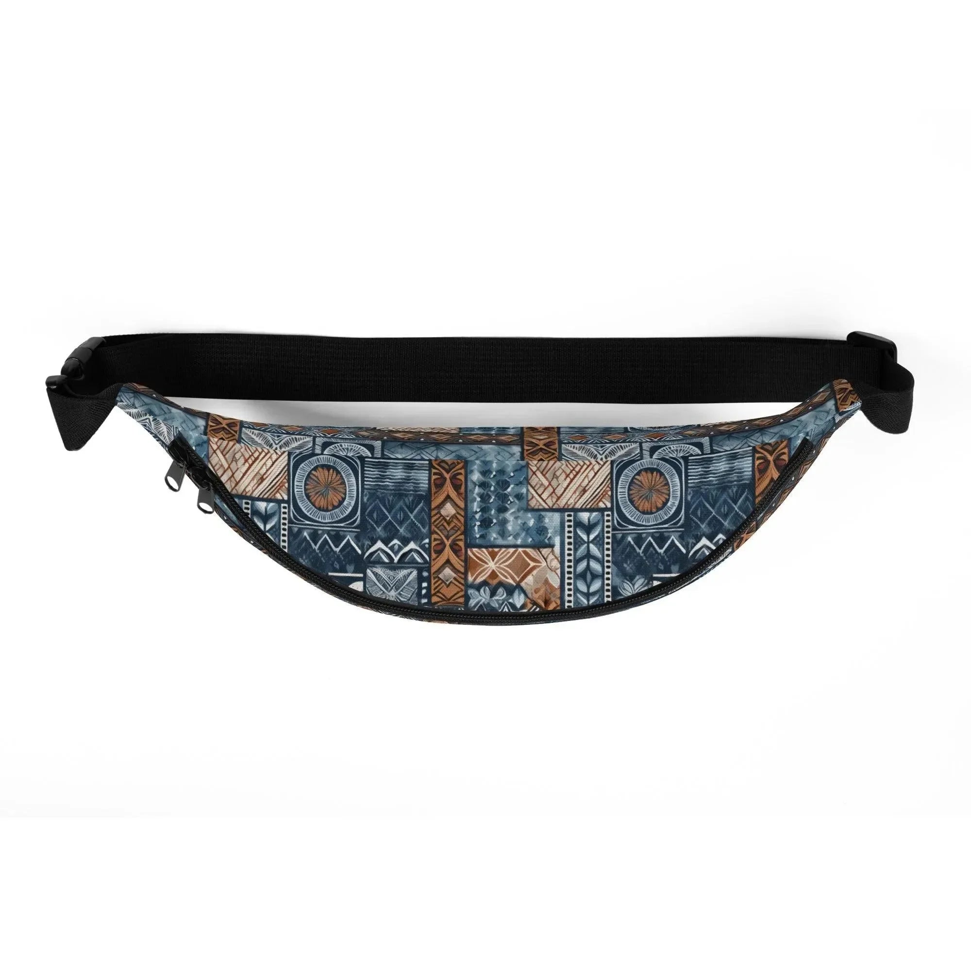 Pacific Islands Tapa Cloth Fanny Pack - The Global Wanderer