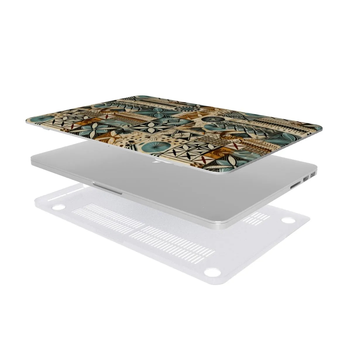 Pacific Islands Tapa Cloth MacBook Case - The Global Wanderer