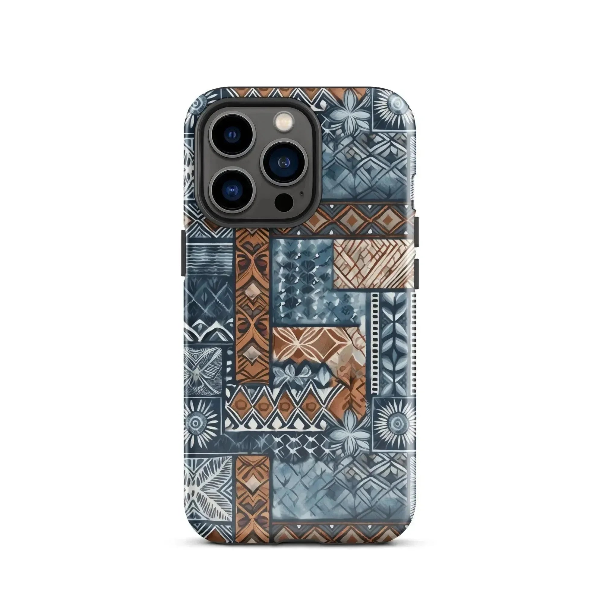 Pacific Islands Tapa Cloth Tough MagSafe iPhone® Case - The Global Wanderer