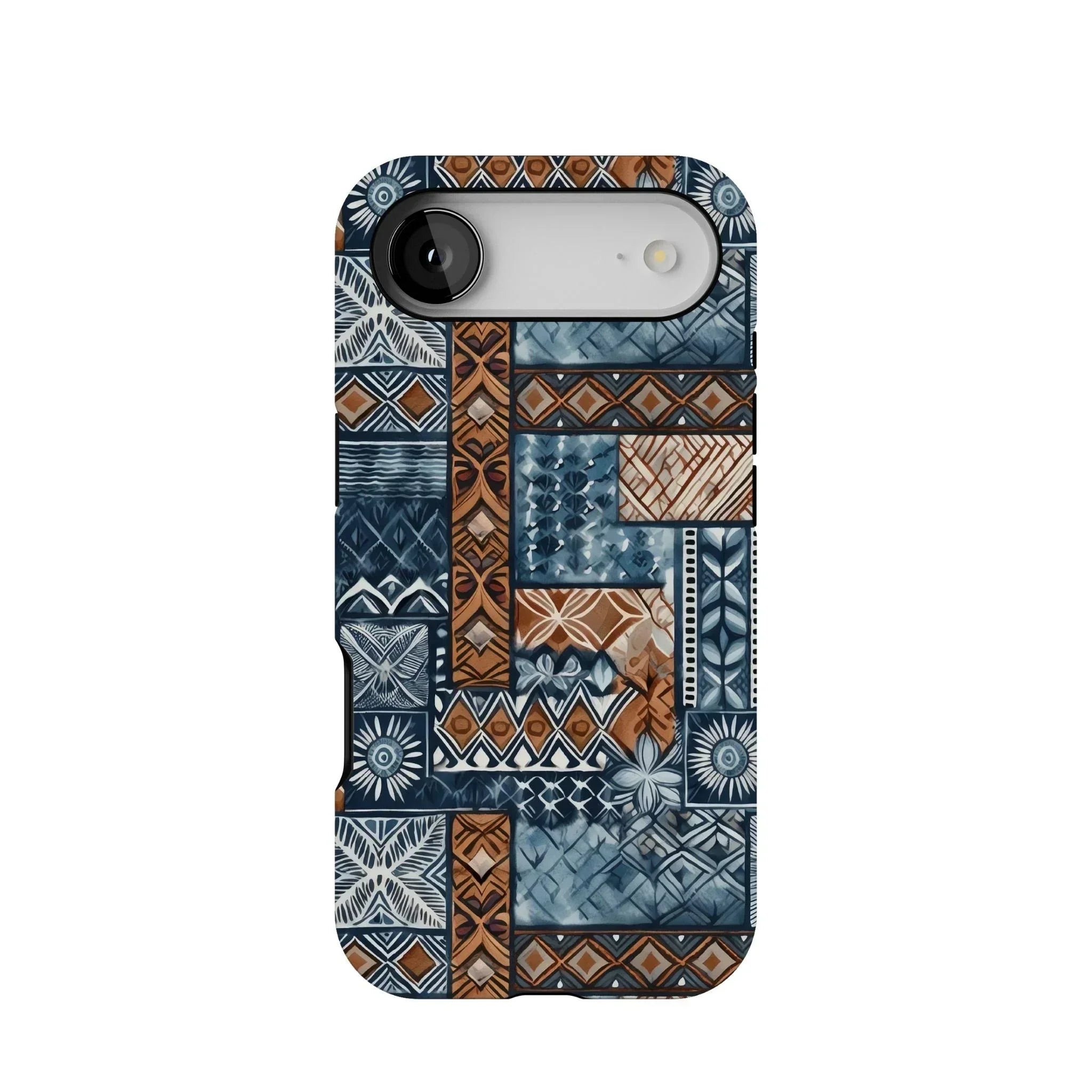 Pacific Islands Tapa Cloth Tough MagSafe iPhone Case - The Global Wanderer