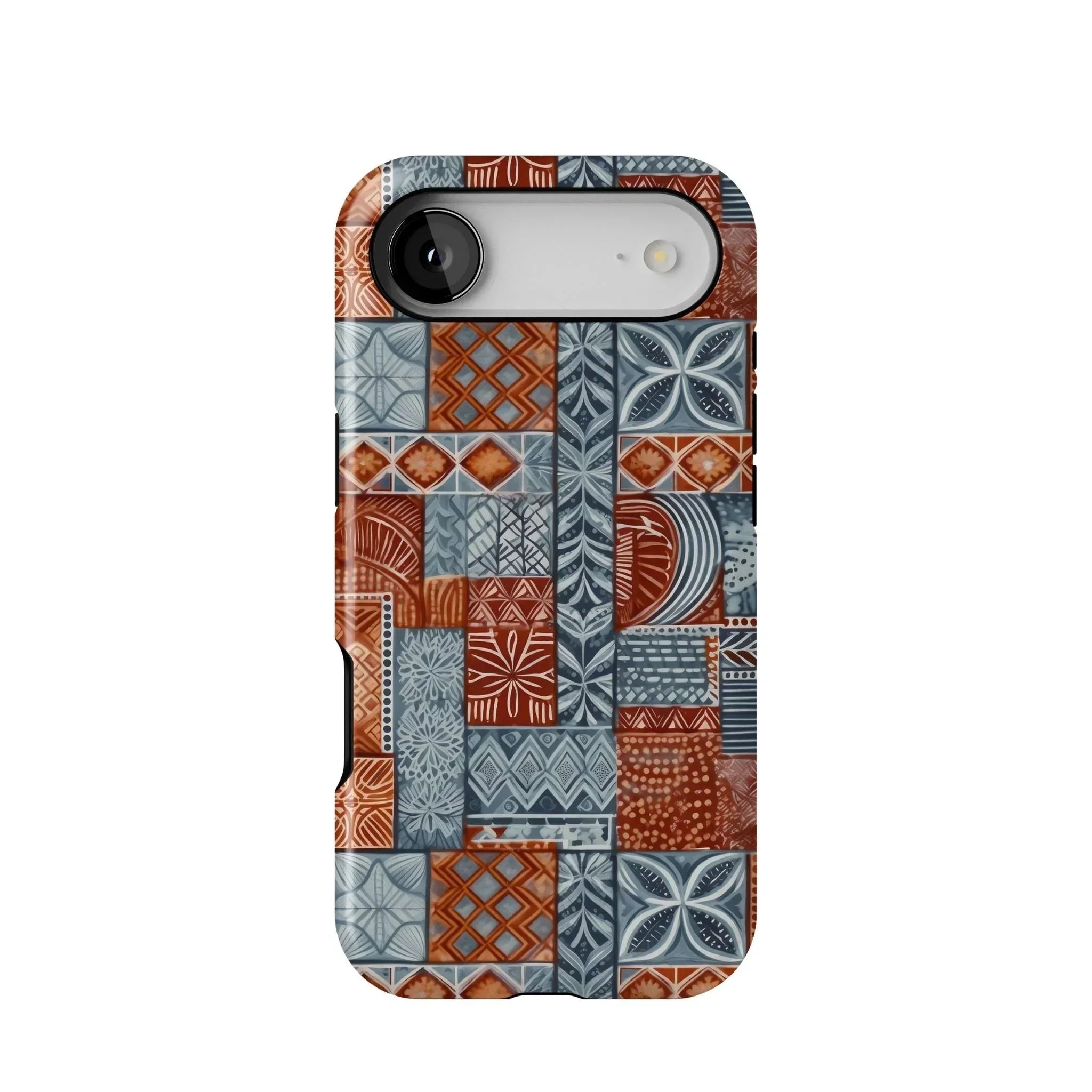 Pacific Islands Tapa Cloth Tough MagSafe iPhone Case - The Global Wanderer