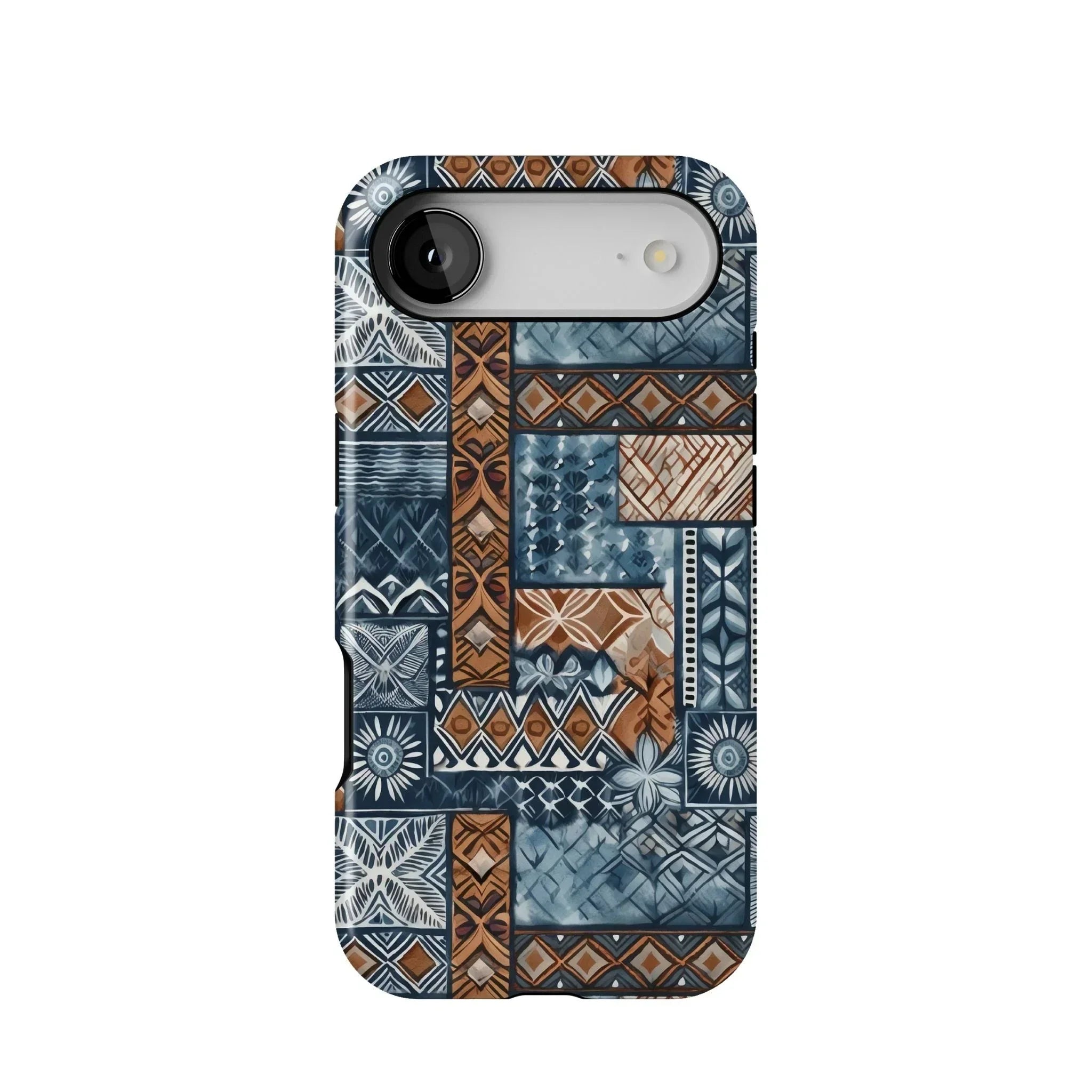 Pacific Islands Tapa Cloth Tough MagSafe iPhone Case - The Global Wanderer