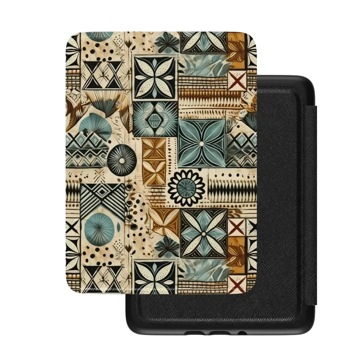 Palm Shadow Tapa Cloth Kindle Case - The Global Wanderer