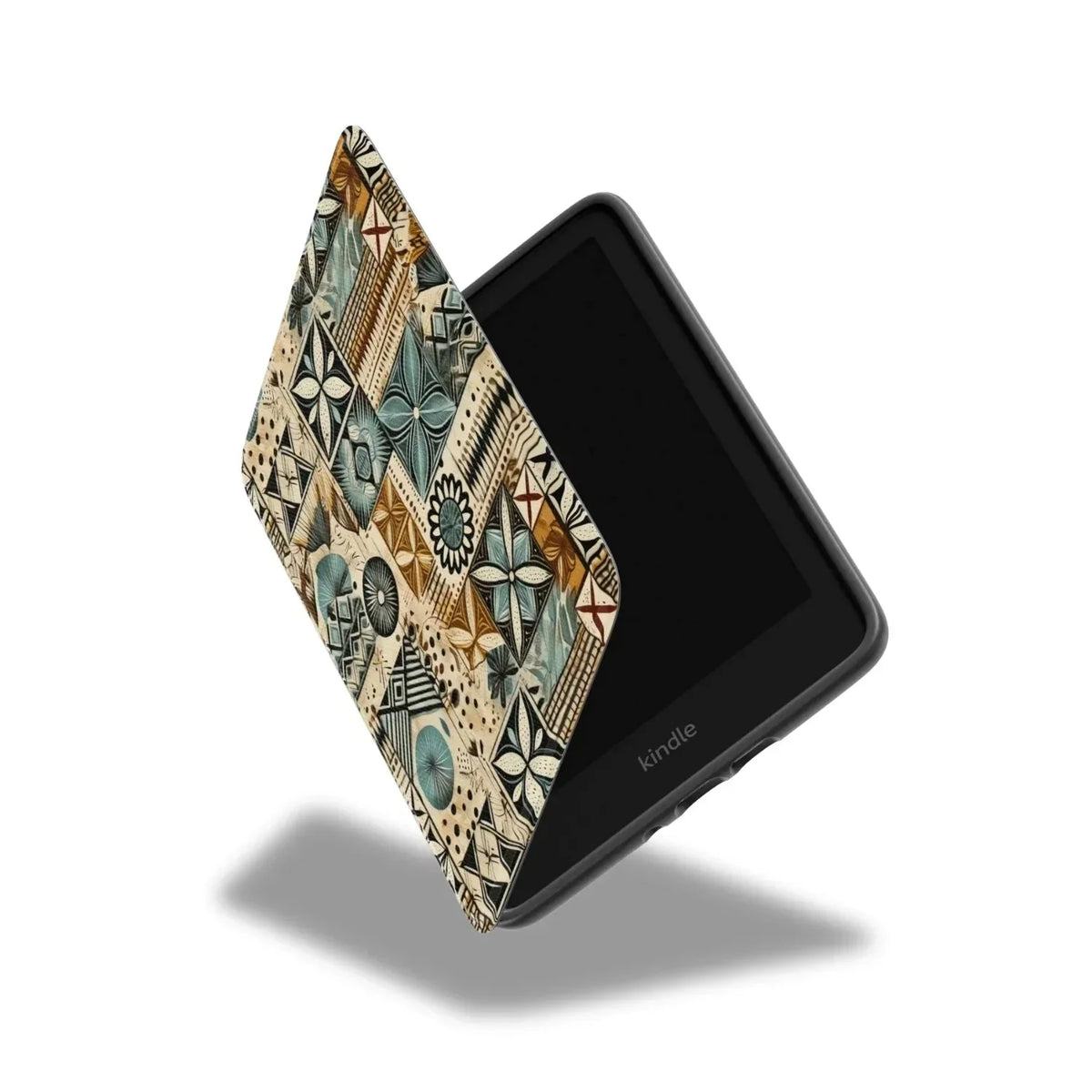 Palm Shadow Tapa Cloth Kindle Case - The Global Wanderer