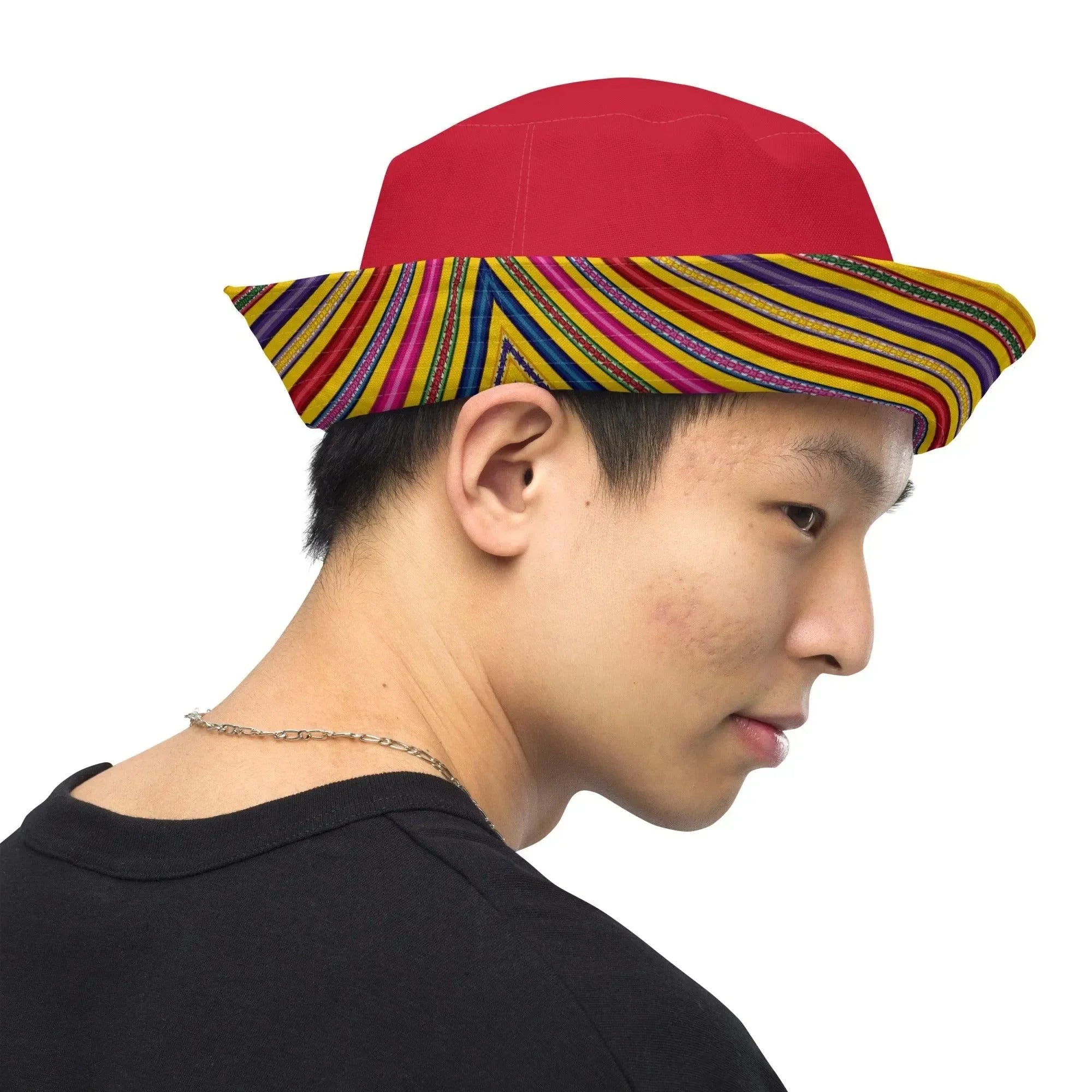 Peruvian Reversible Bucket Hat - The Global Wanderer
