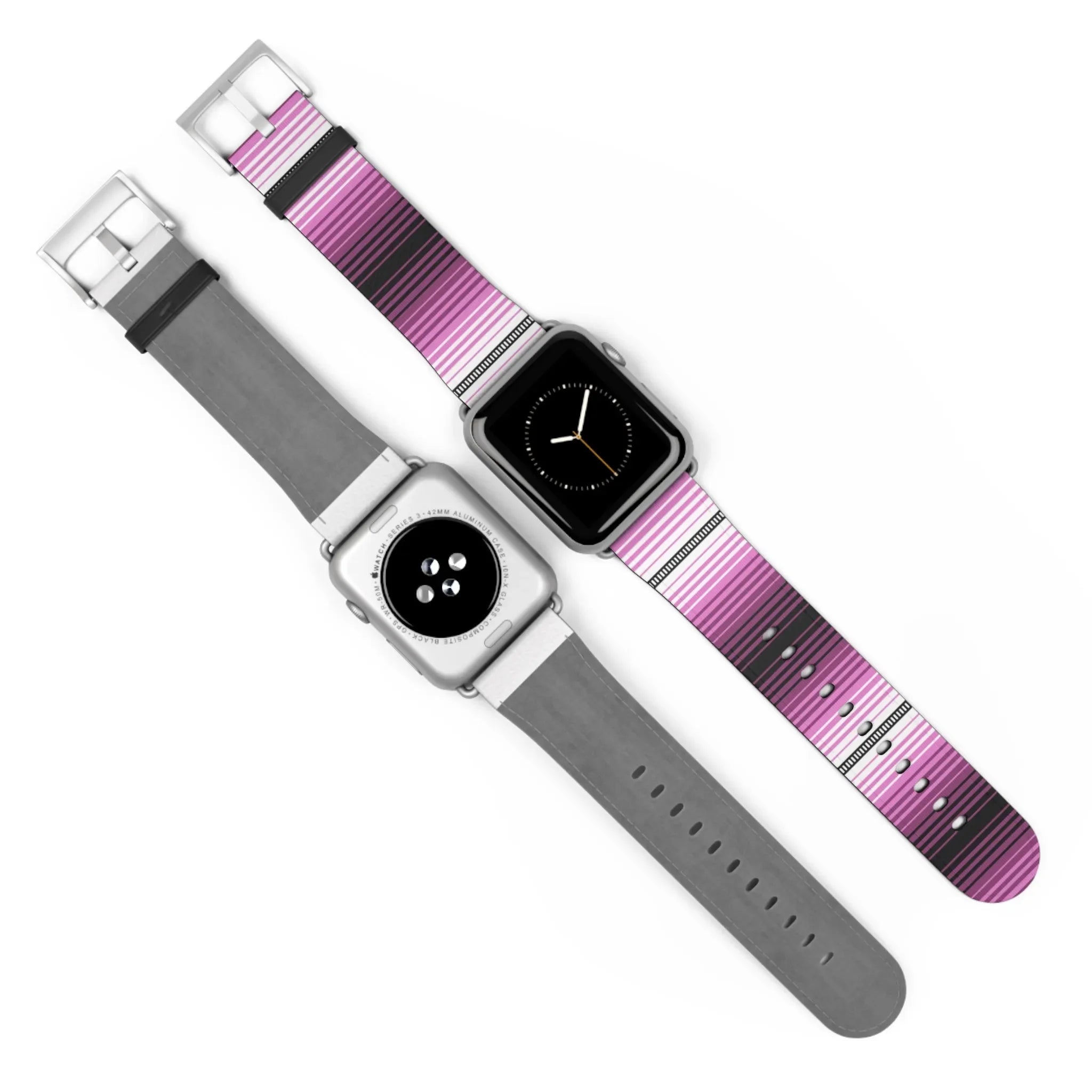 Pink Mexican Serape Watch Band - The Global Wanderer