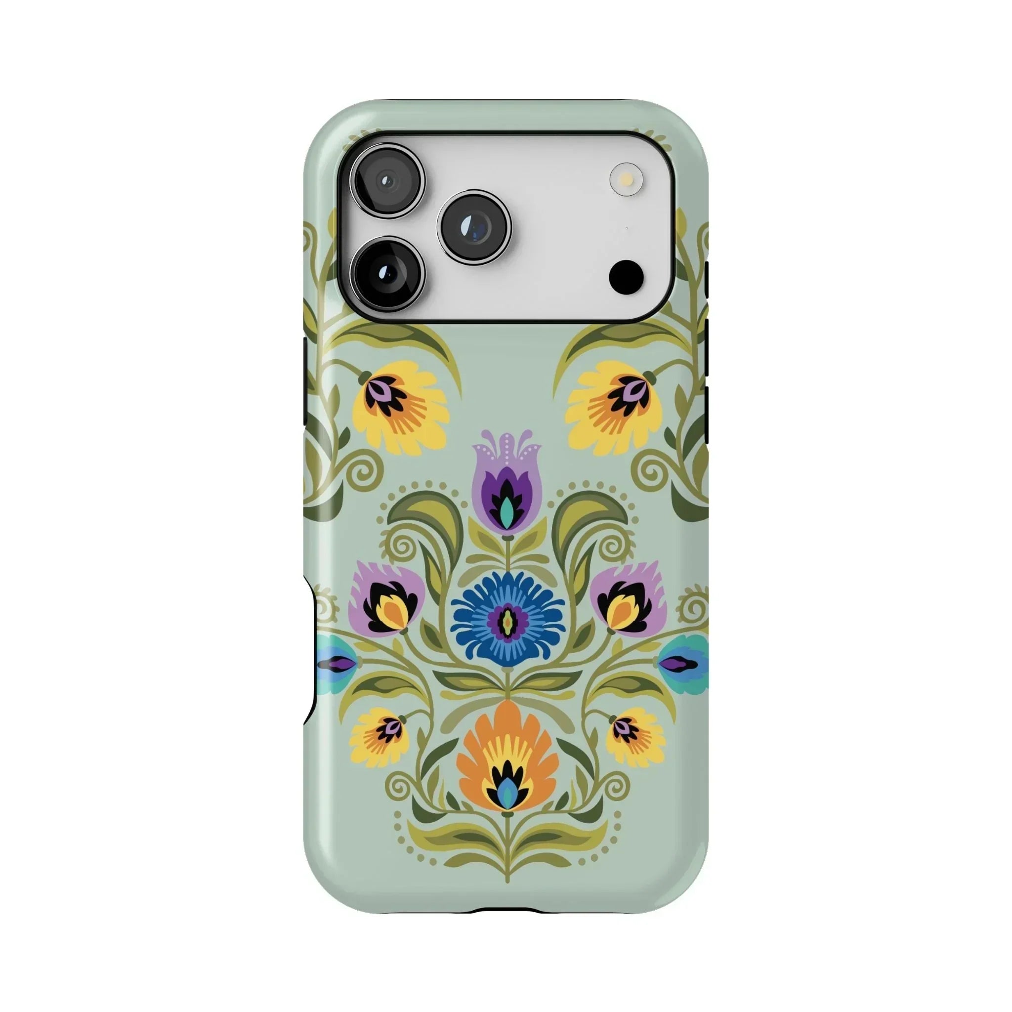 Polish Wycinanki Tough MagSafe iPhone Case - The Global Wanderer