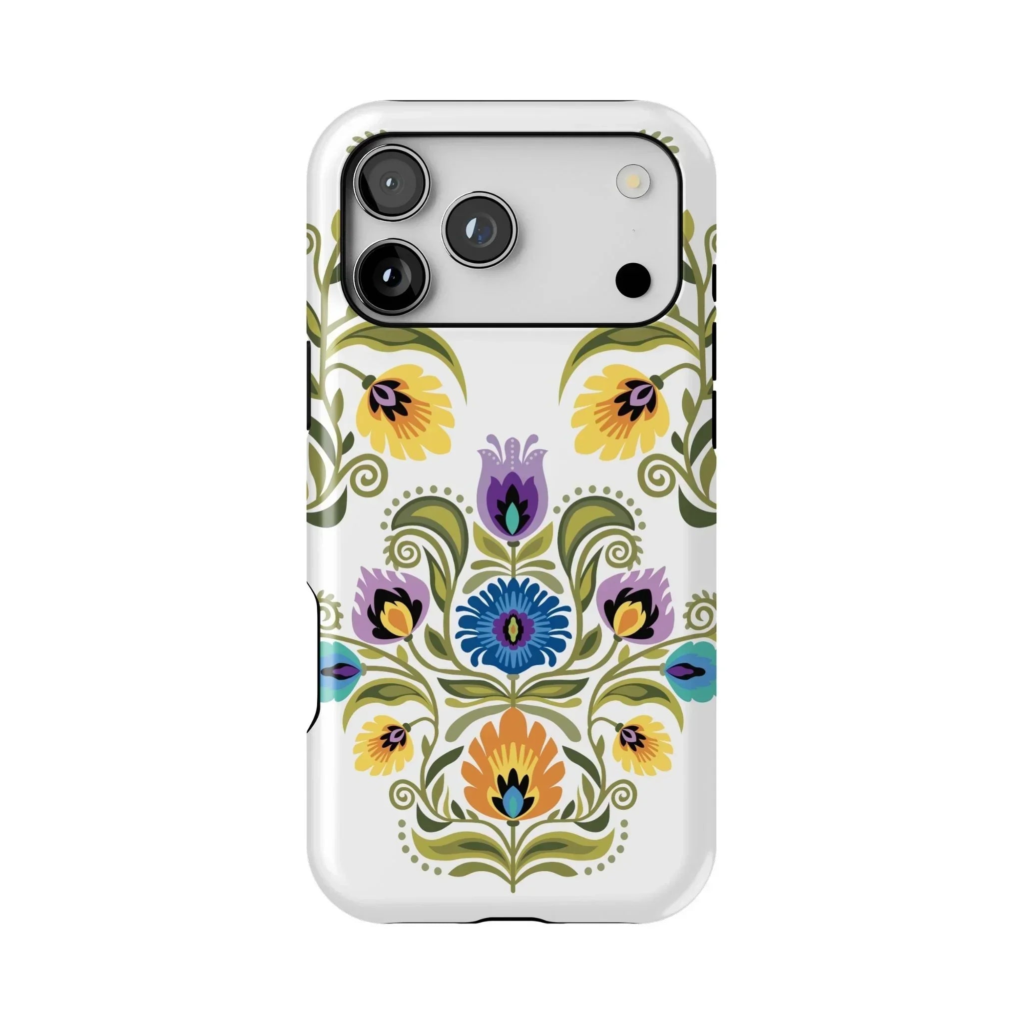 Polish Wycinanki Tough MagSafe iPhone Case - The Global Wanderer