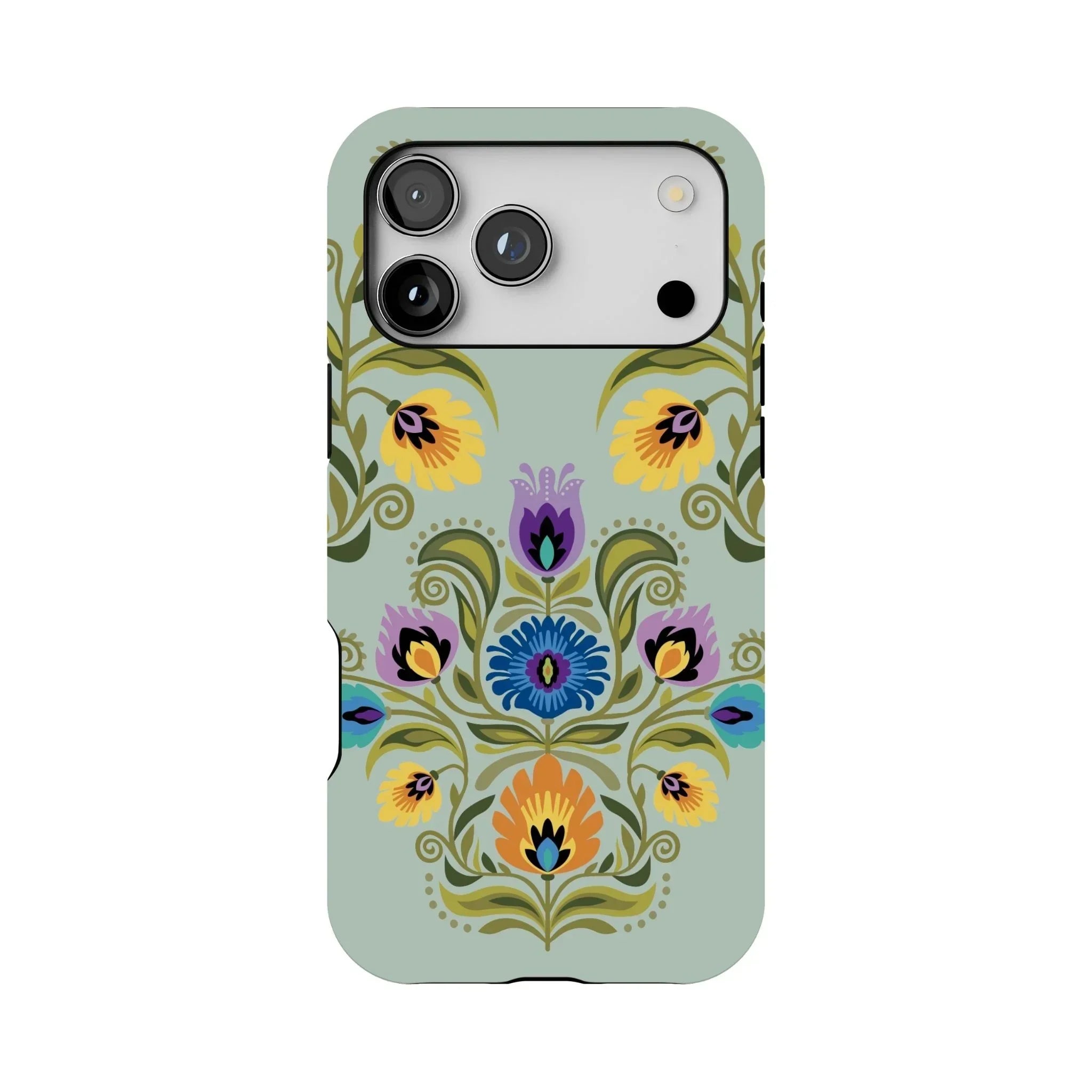 Polish Wycinanki Tough MagSafe iPhone Case - The Global Wanderer