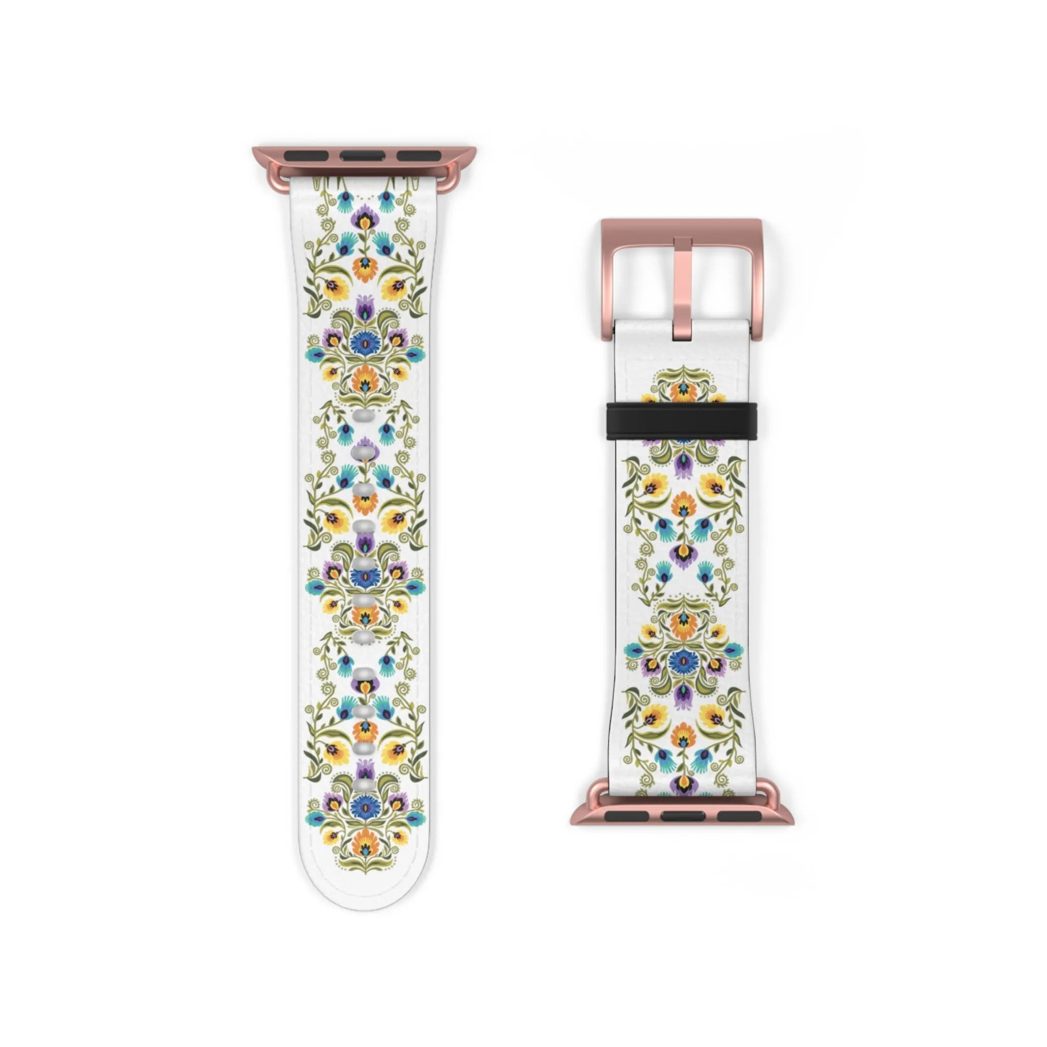 Polish Wycinanki Watch Band - The Global Wanderer