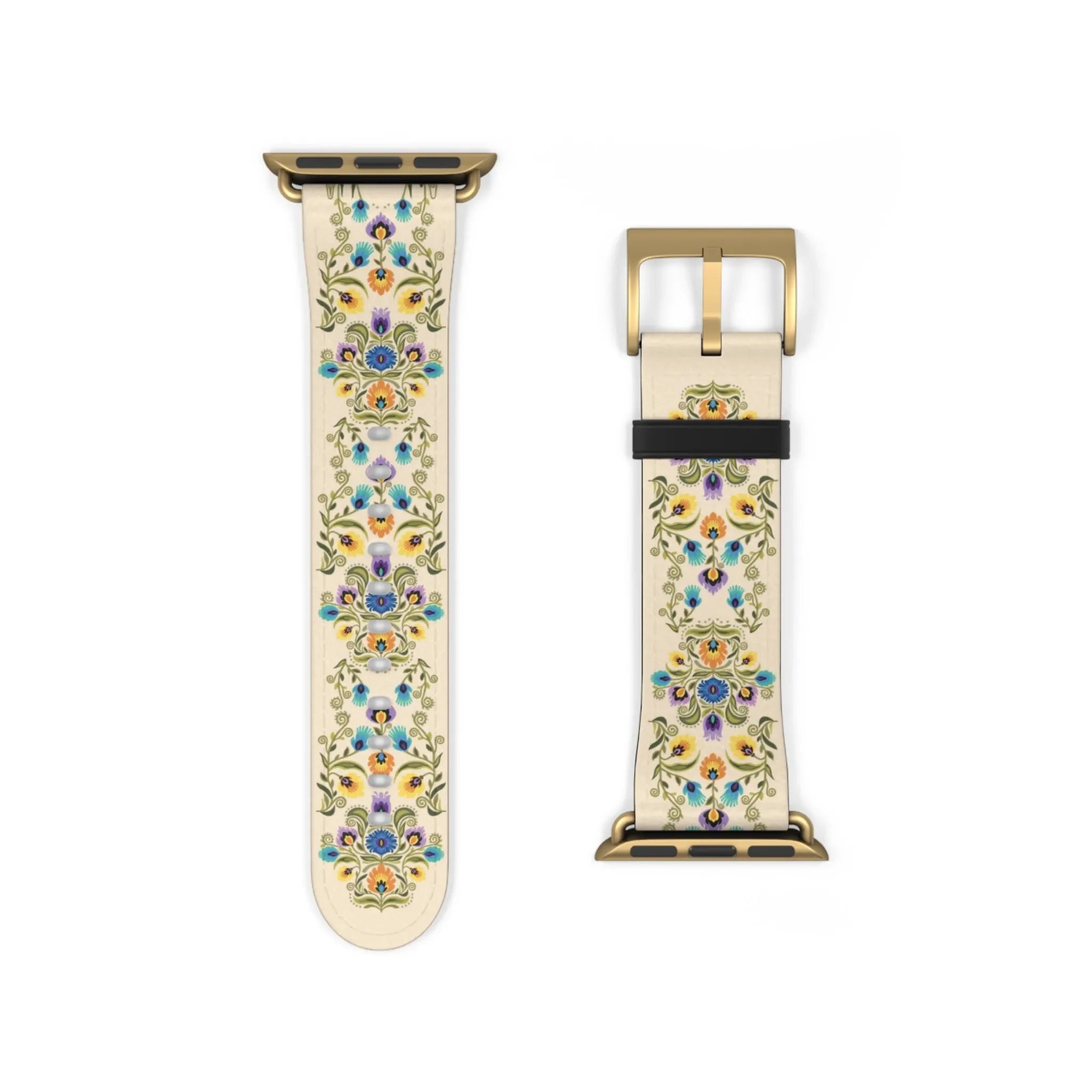 Polish Wycinanki Watch Band - The Global Wanderer