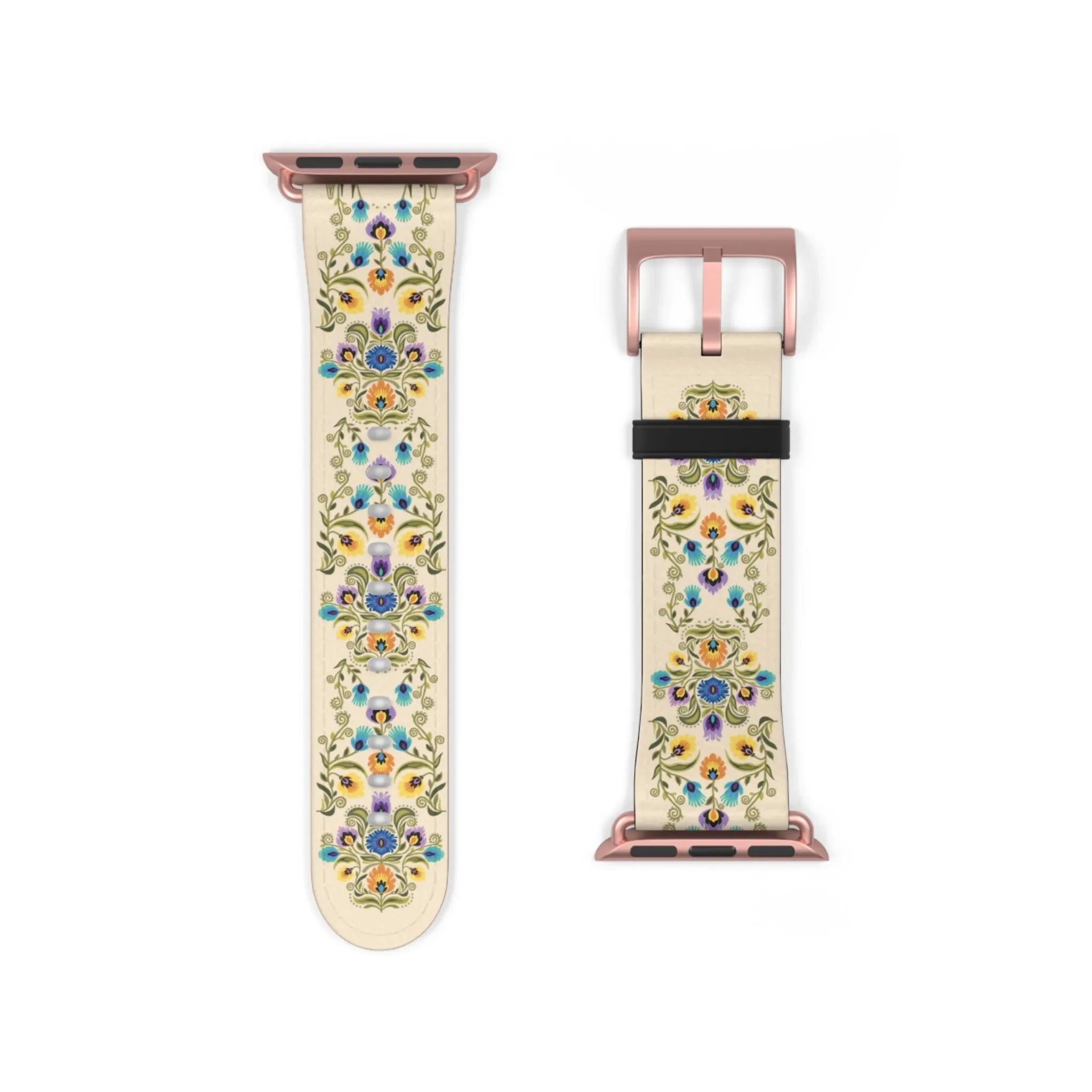 Polish Wycinanki Watch Band - The Global Wanderer