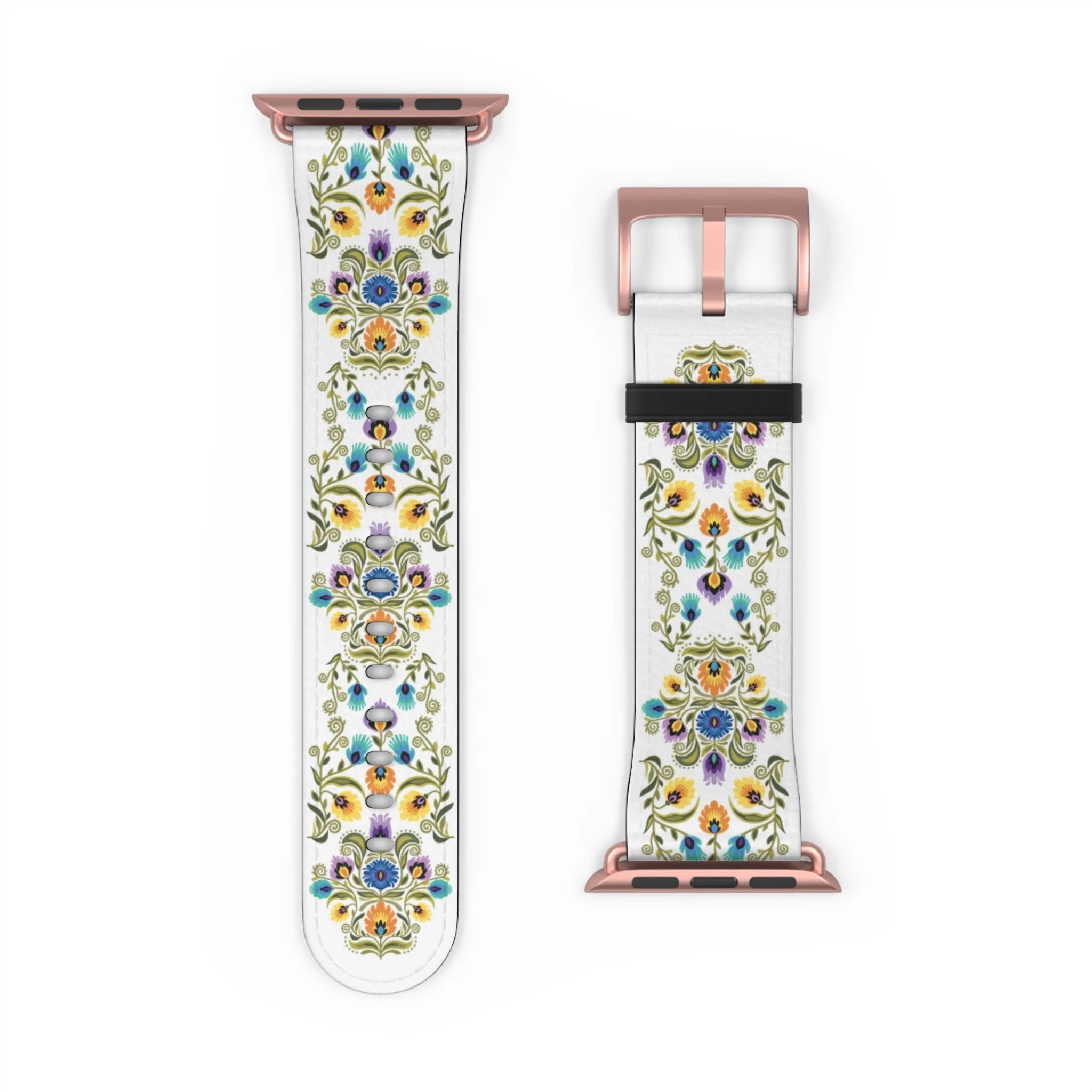 Polish Wycinanki Watch Band - The Global Wanderer
