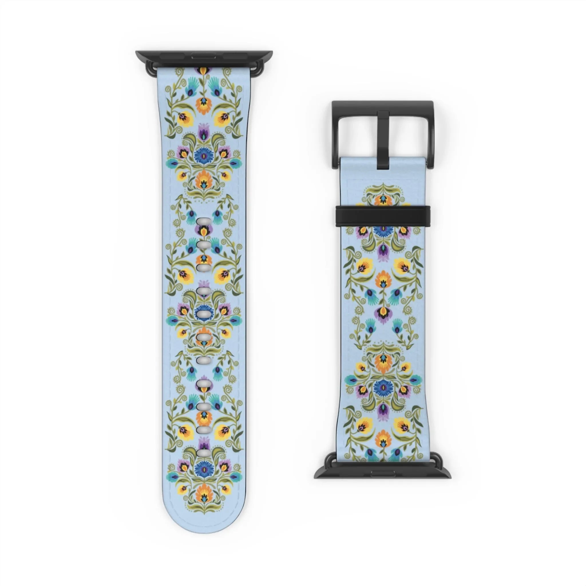 Polish Wycinanki Watch Band - The Global Wanderer