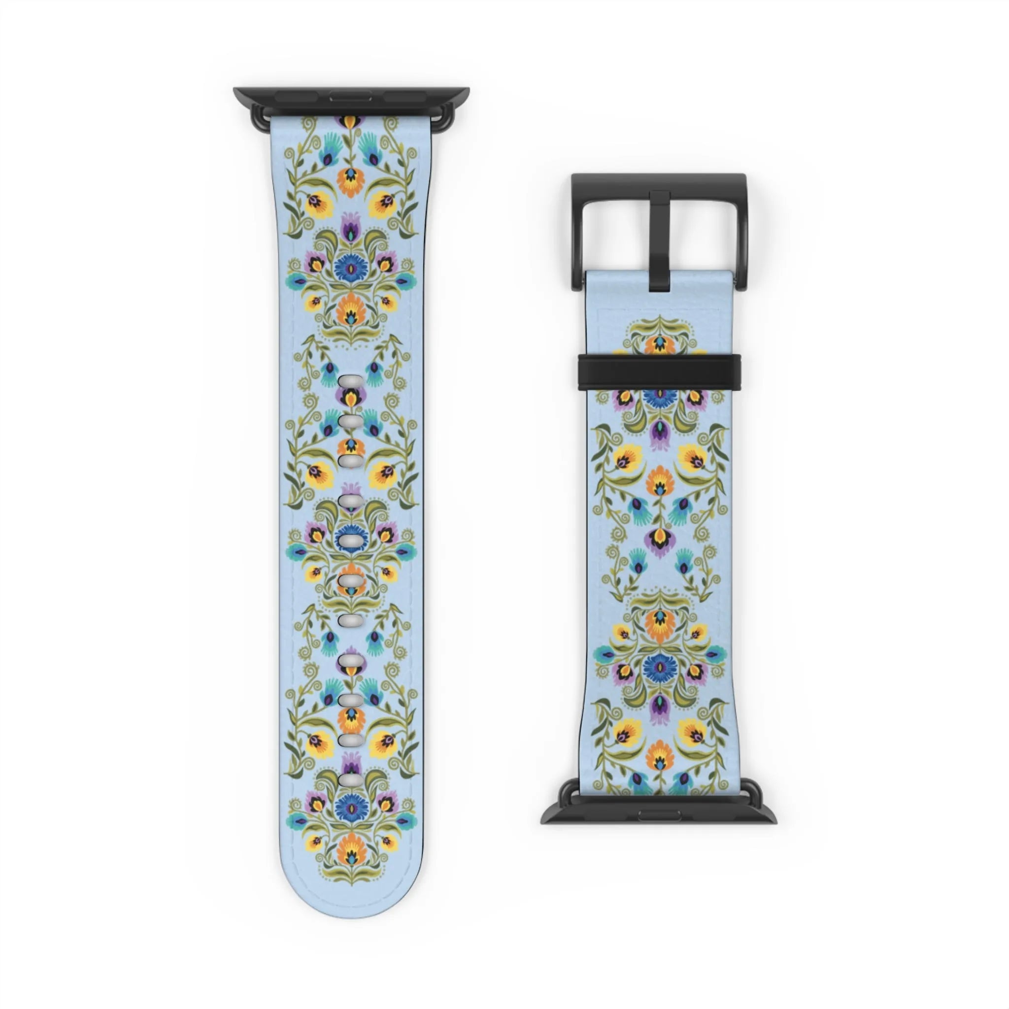 Polish Wycinanki Watch Band - The Global Wanderer