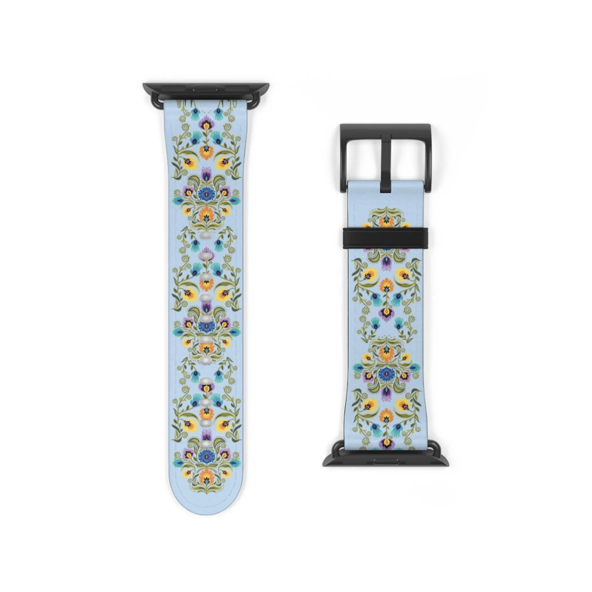 Polish Wycinanki Watch Band - The Global Wanderer