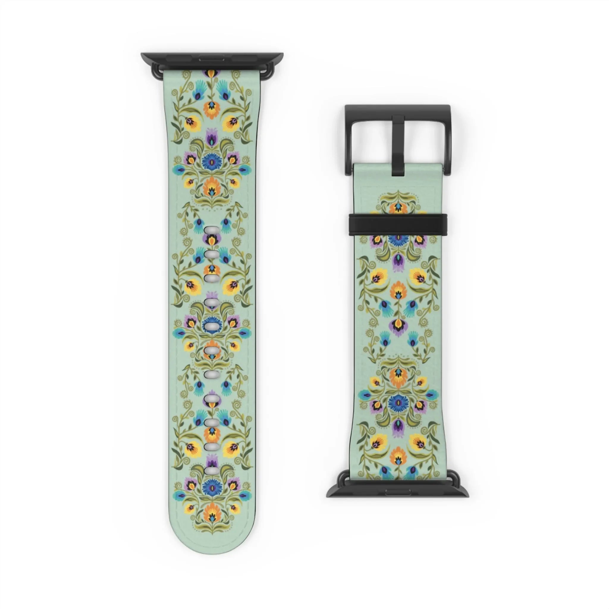 Polish Wycinanki Watch Band - The Global Wanderer