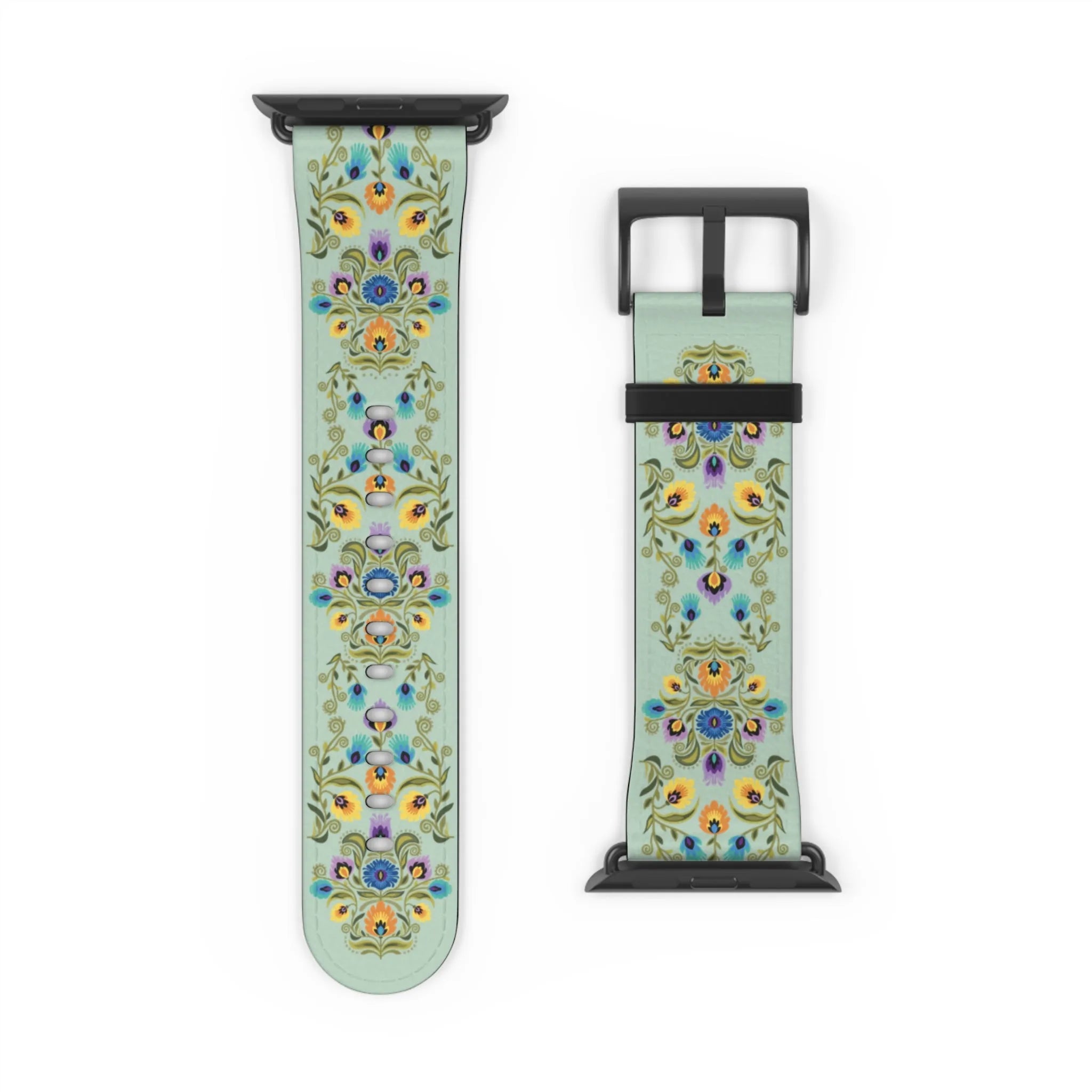 Polish Wycinanki Watch Band - The Global Wanderer