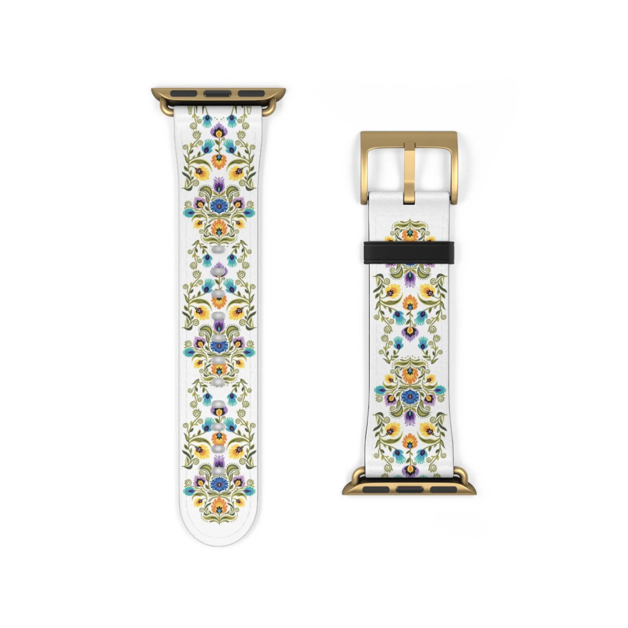 Polish Wycinanki Watch Band - The Global Wanderer