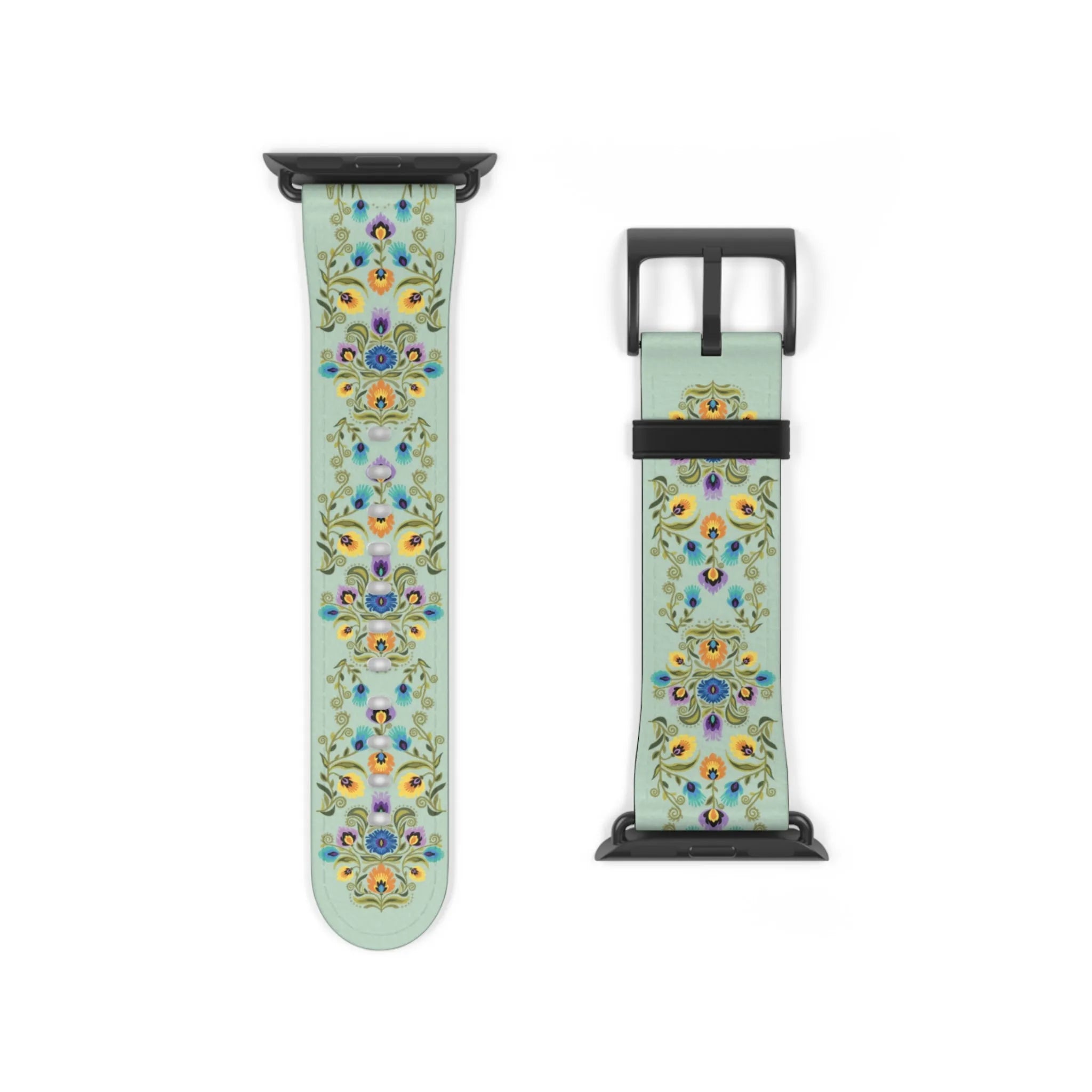 Polish Wycinanki Watch Band - The Global Wanderer