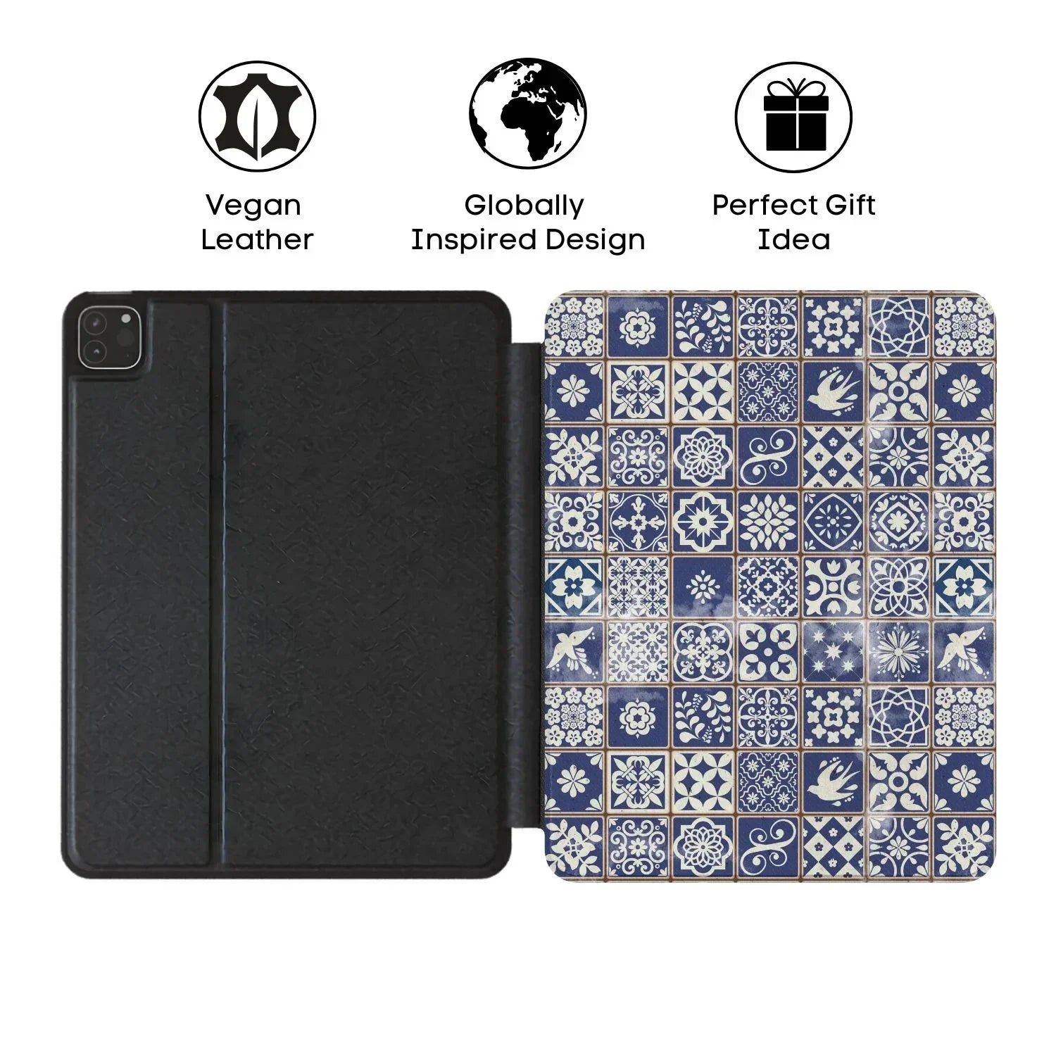 Porto Azul Tile iPad Case - The Global Wanderer