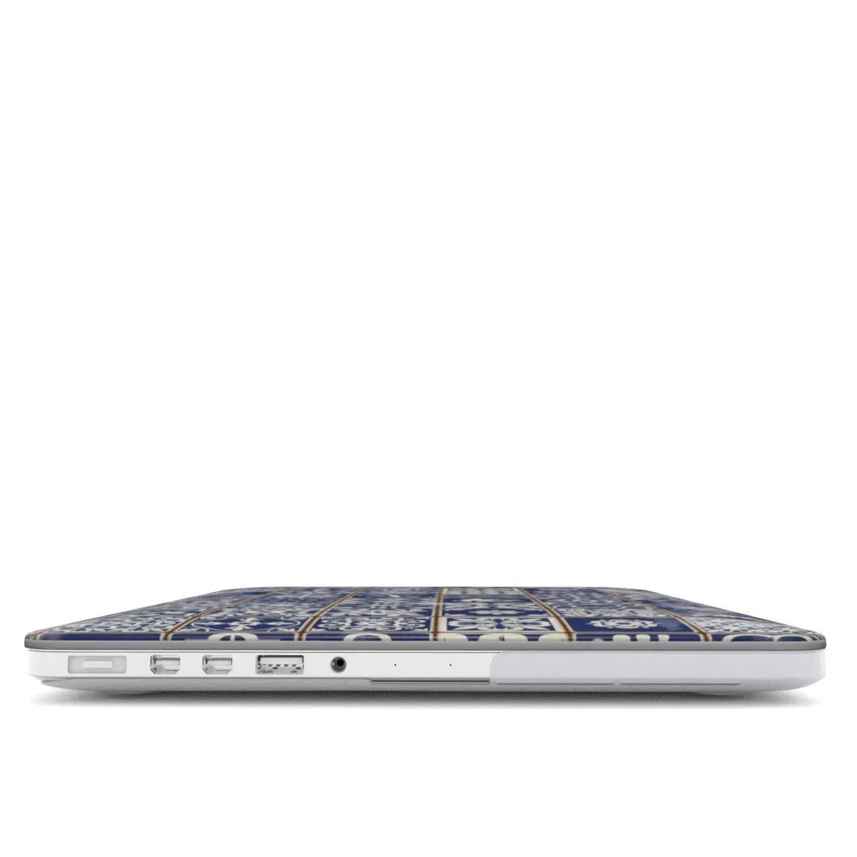 Portuguese Blue Azulejo Tile MacBook Case - The Global Wanderer
