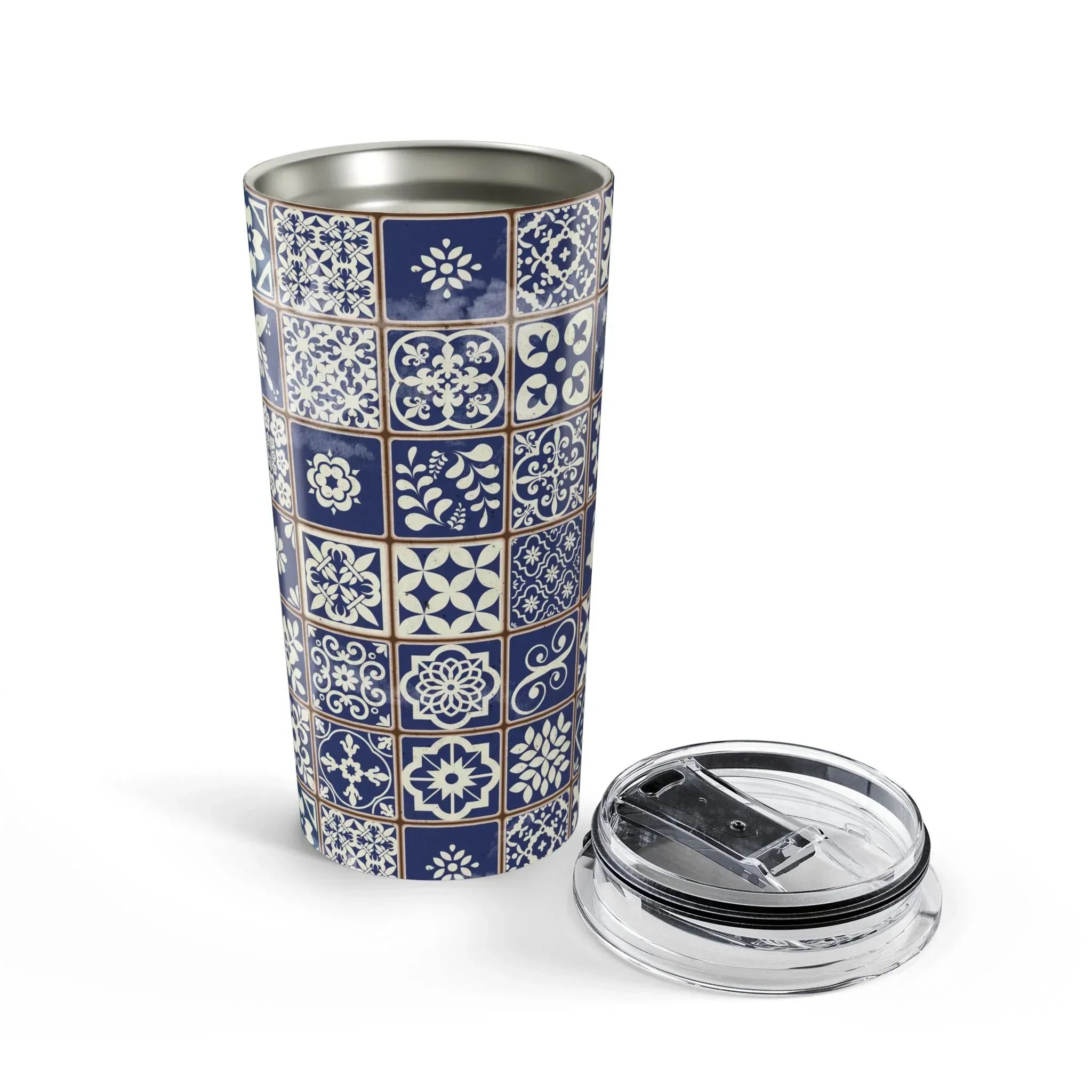 Porto Azul Tile Tumbler - The Global Wanderer