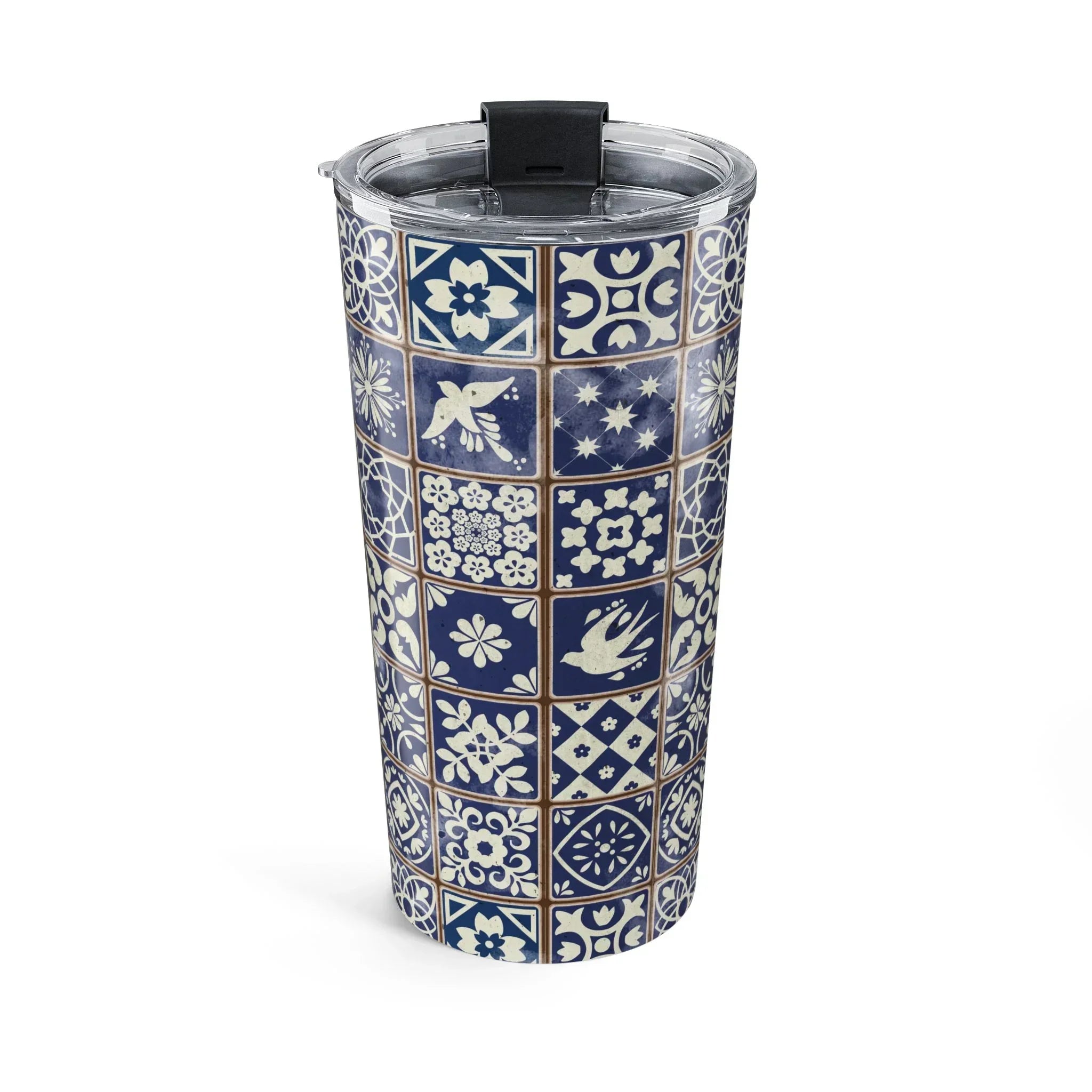 Porto Azul Tile Tumbler - The Global Wanderer