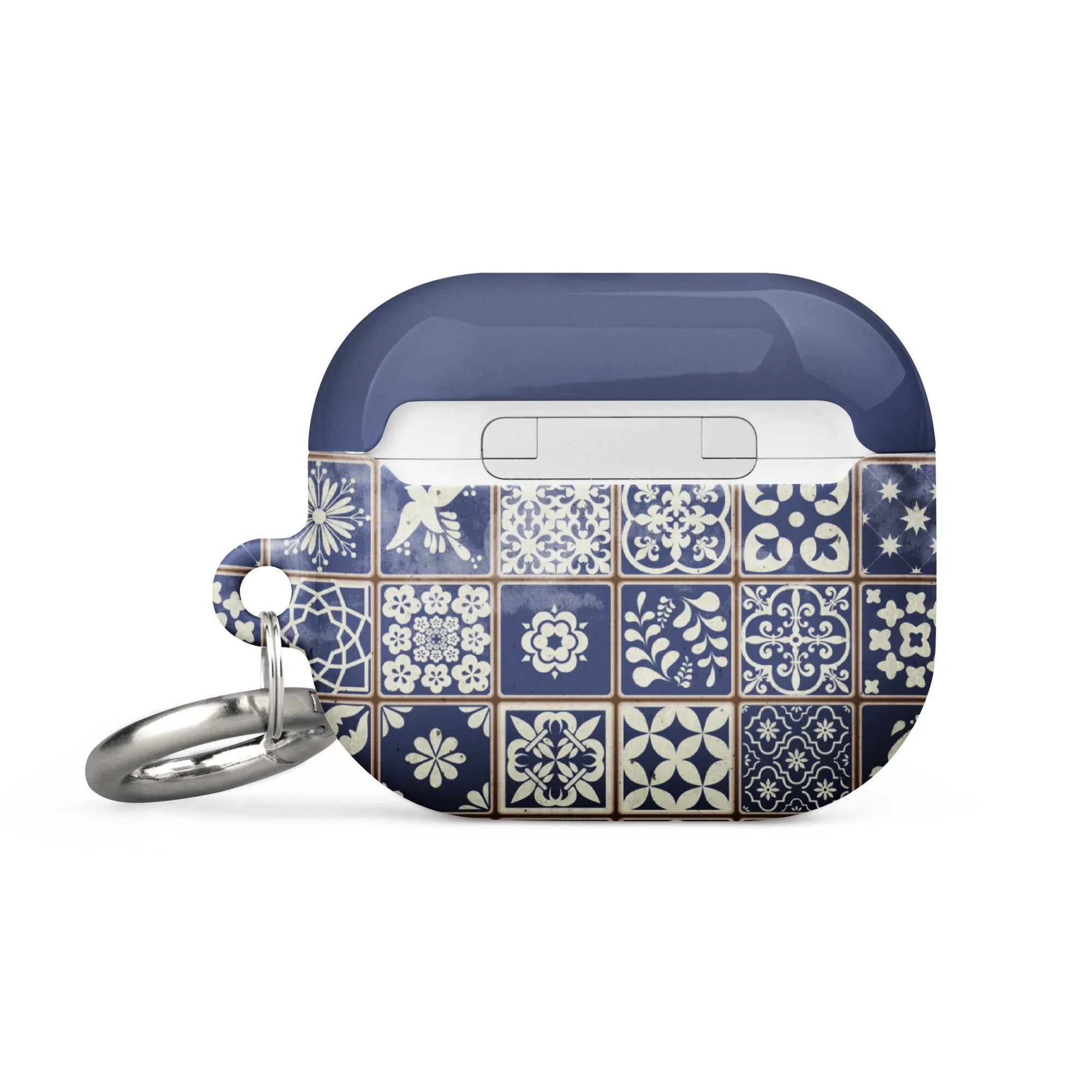 Portuguese Blue Azulejo Tile AirPod 3 Case - The Global Wanderer