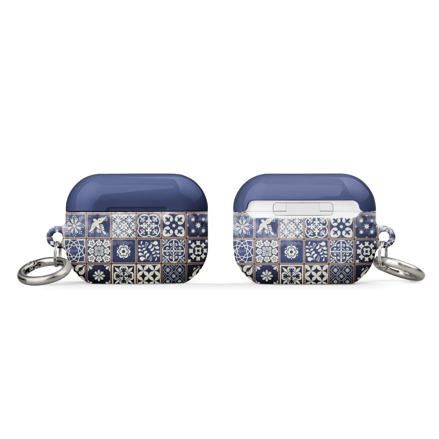 Portuguese Blue Azulejo Tile AirPod Pro 2 Case - The Global Wanderer