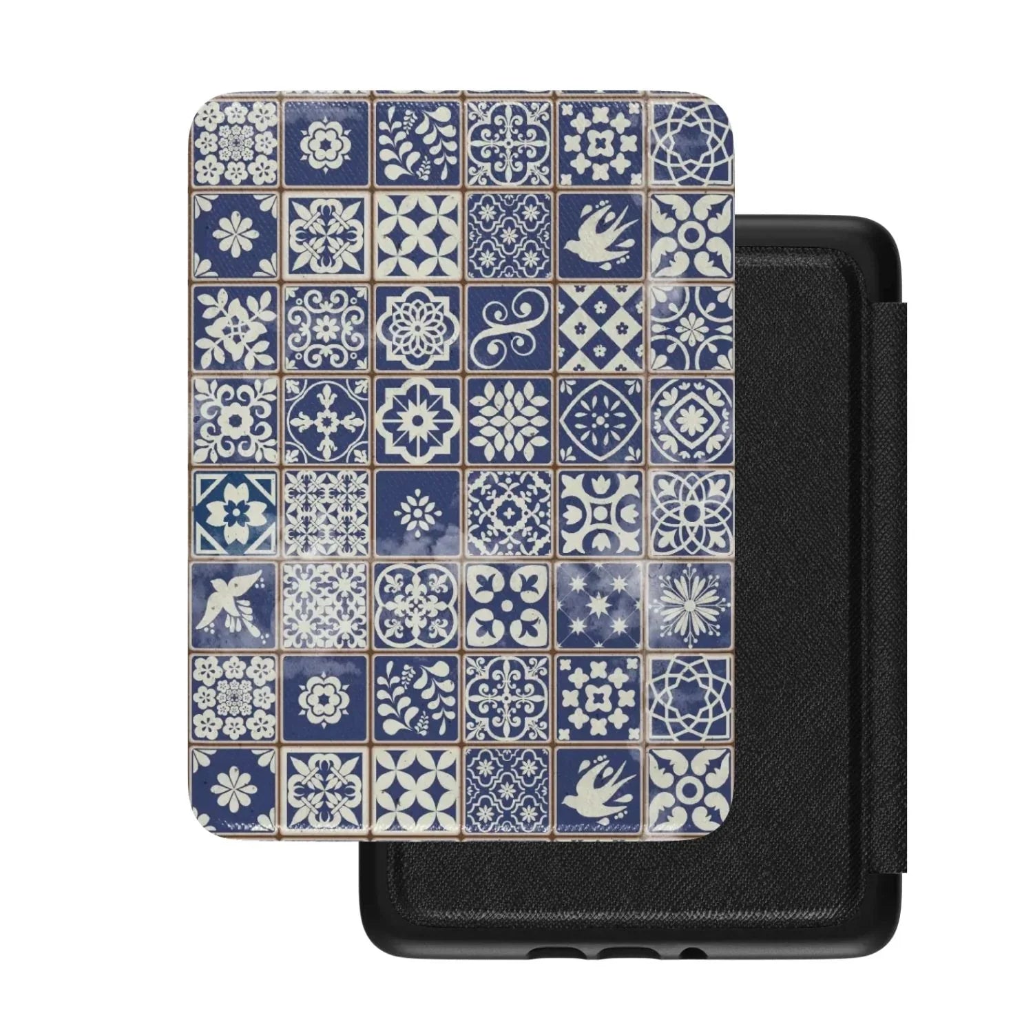 Portuguese Blue Azulejo Tile Kindle Case - The Global Wanderer