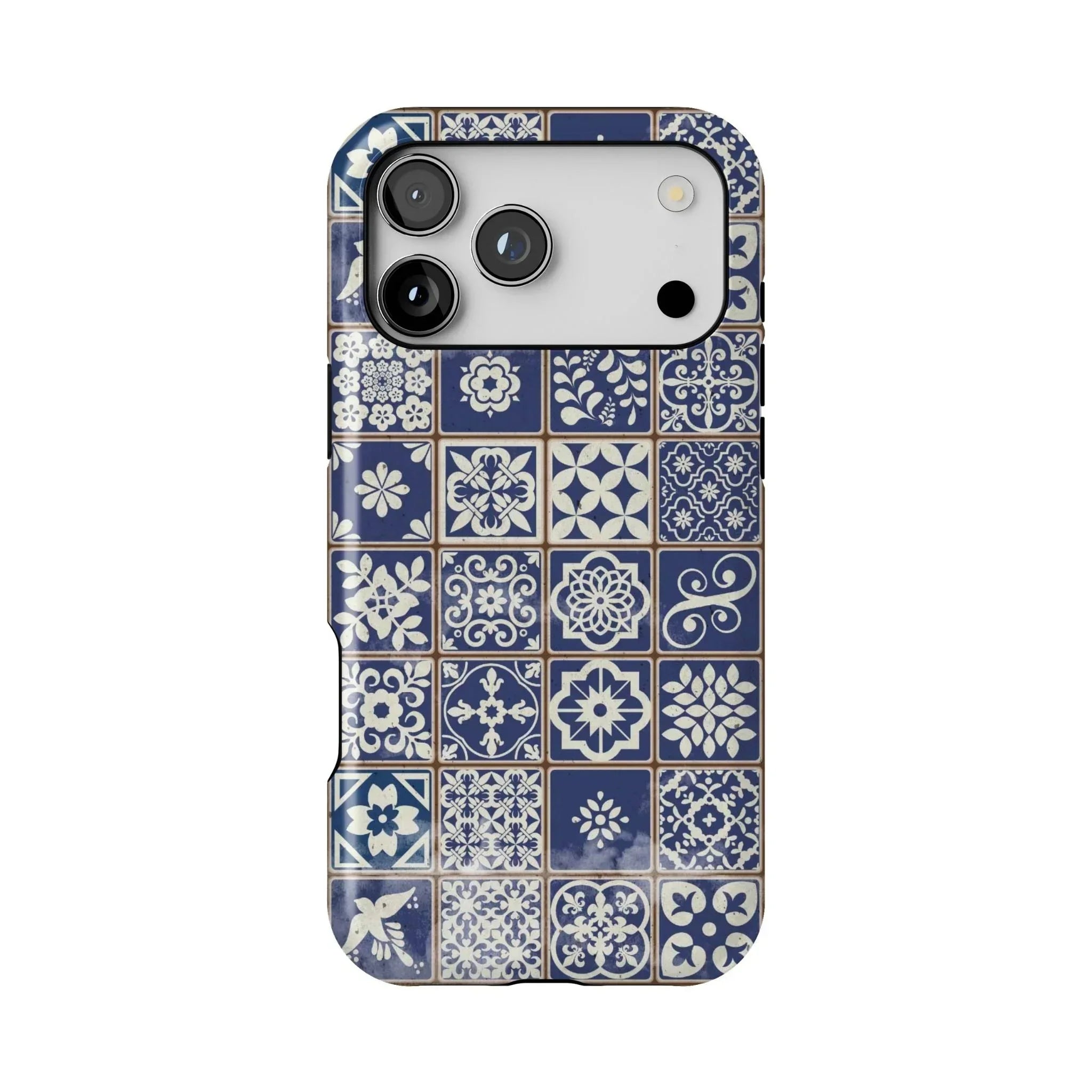 Portuguese Tile Tough MagSafe iPhone Case - The Global Wanderer