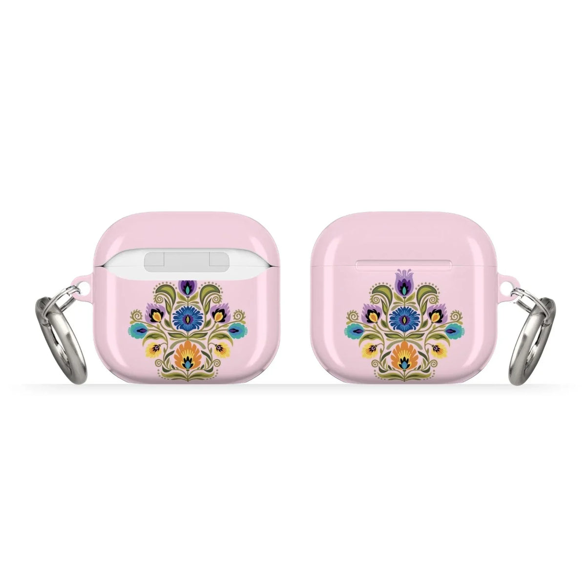 Poznań Petal Wycinanki AirPods 4 Case - The Global Wanderer
