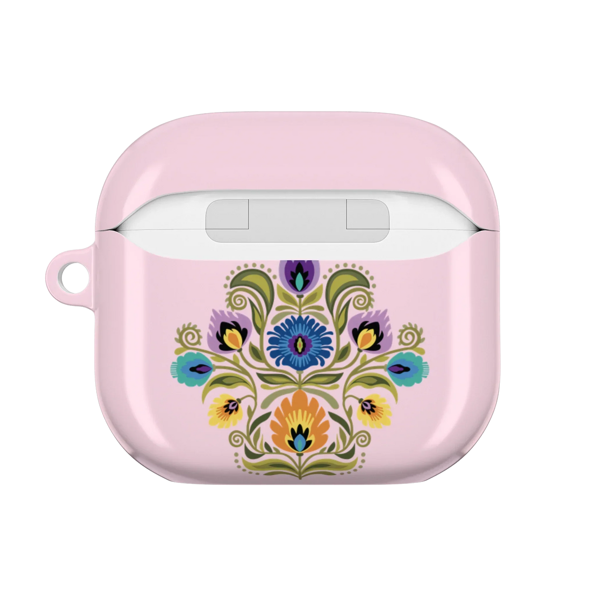 Poznań Petal Wycinanki AirPods 4 Case - The Global Wanderer