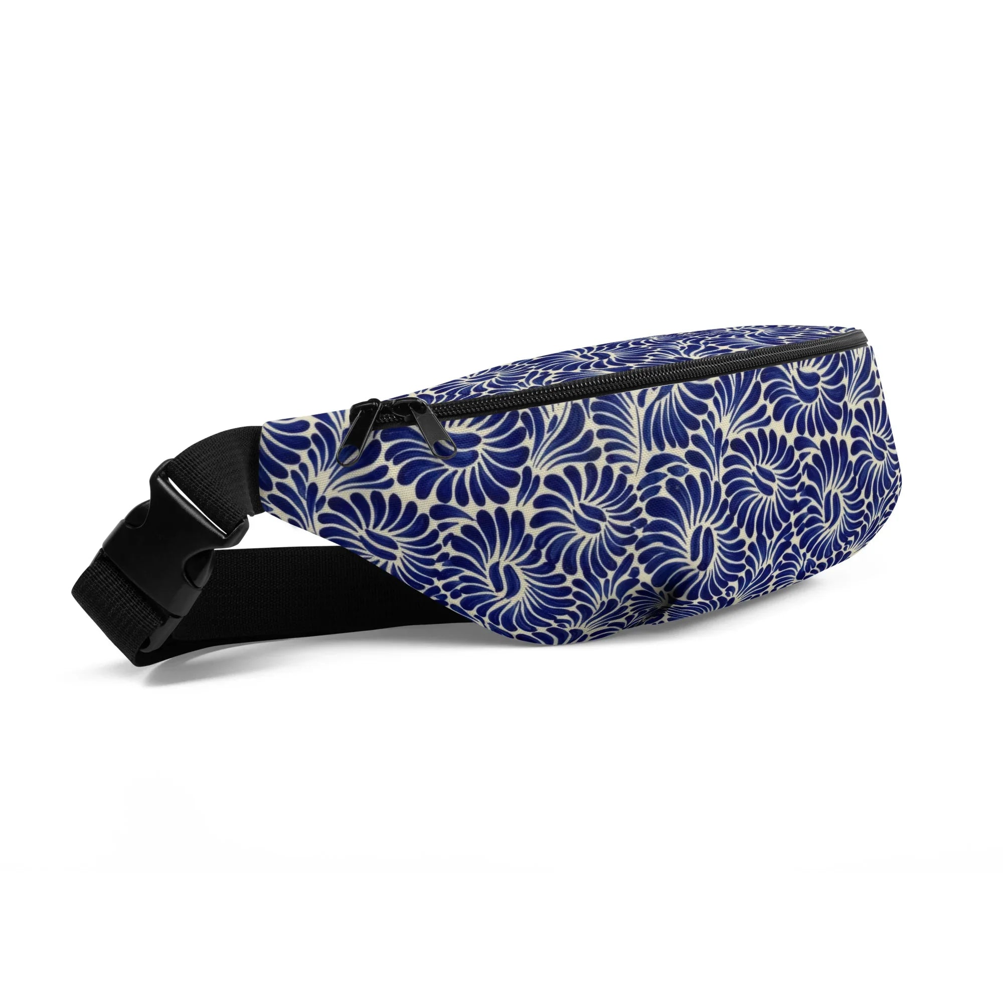 Puebla Talavera Tile Fanny Pack - The Global Wanderer