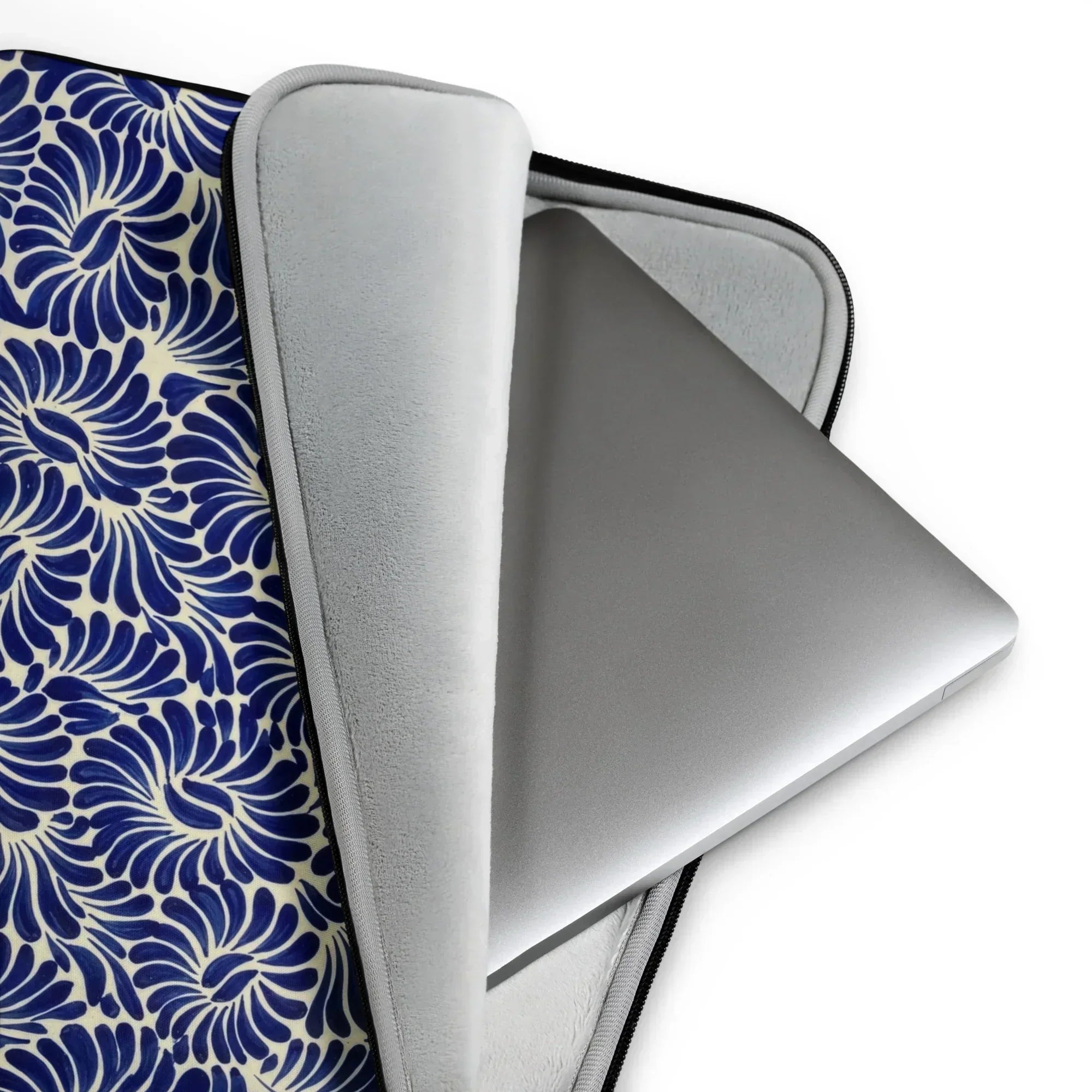 Puebla Talavera Tile Laptop Case - The Global Wanderer