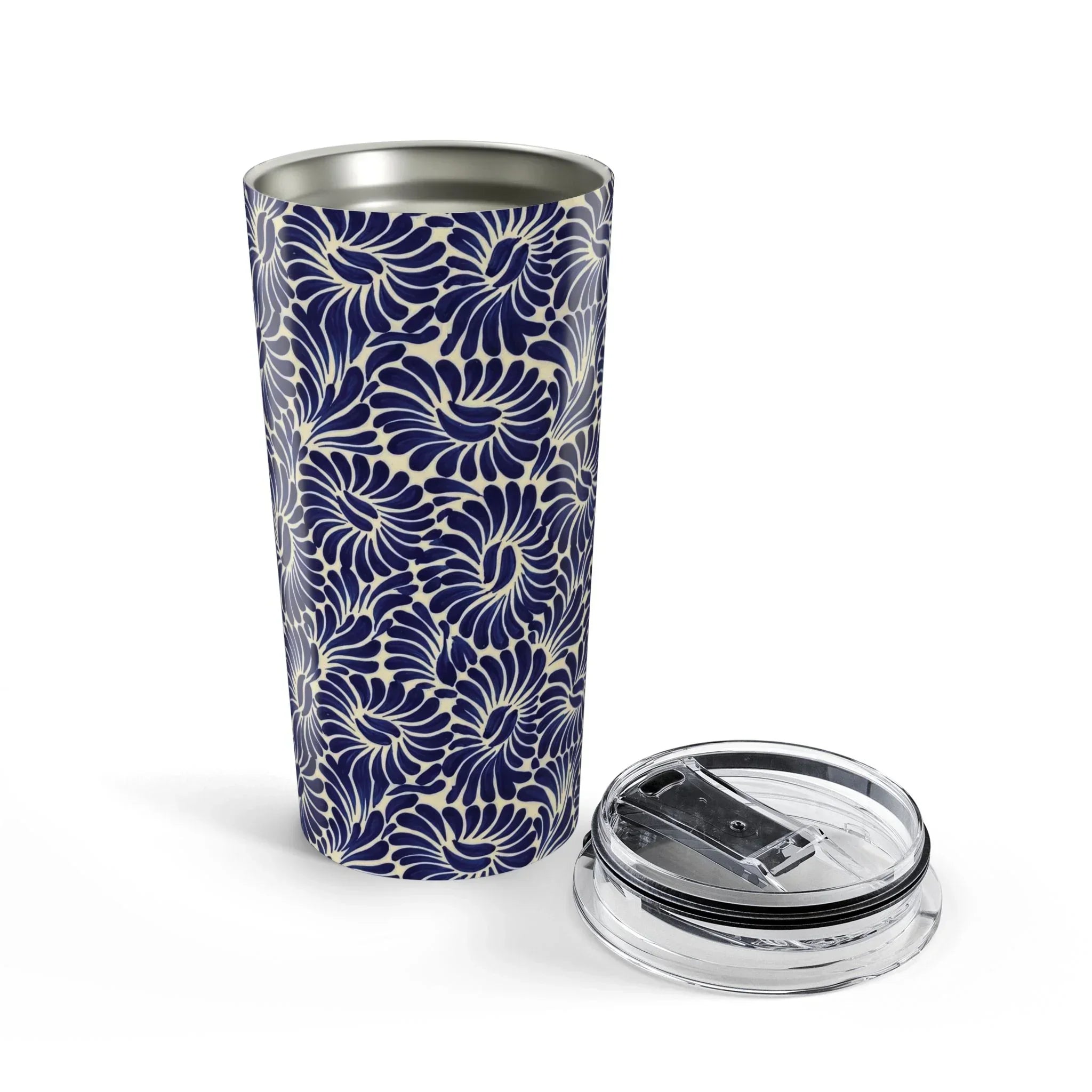 Puebla Talavera Tile Tumbler - The Global Wanderer